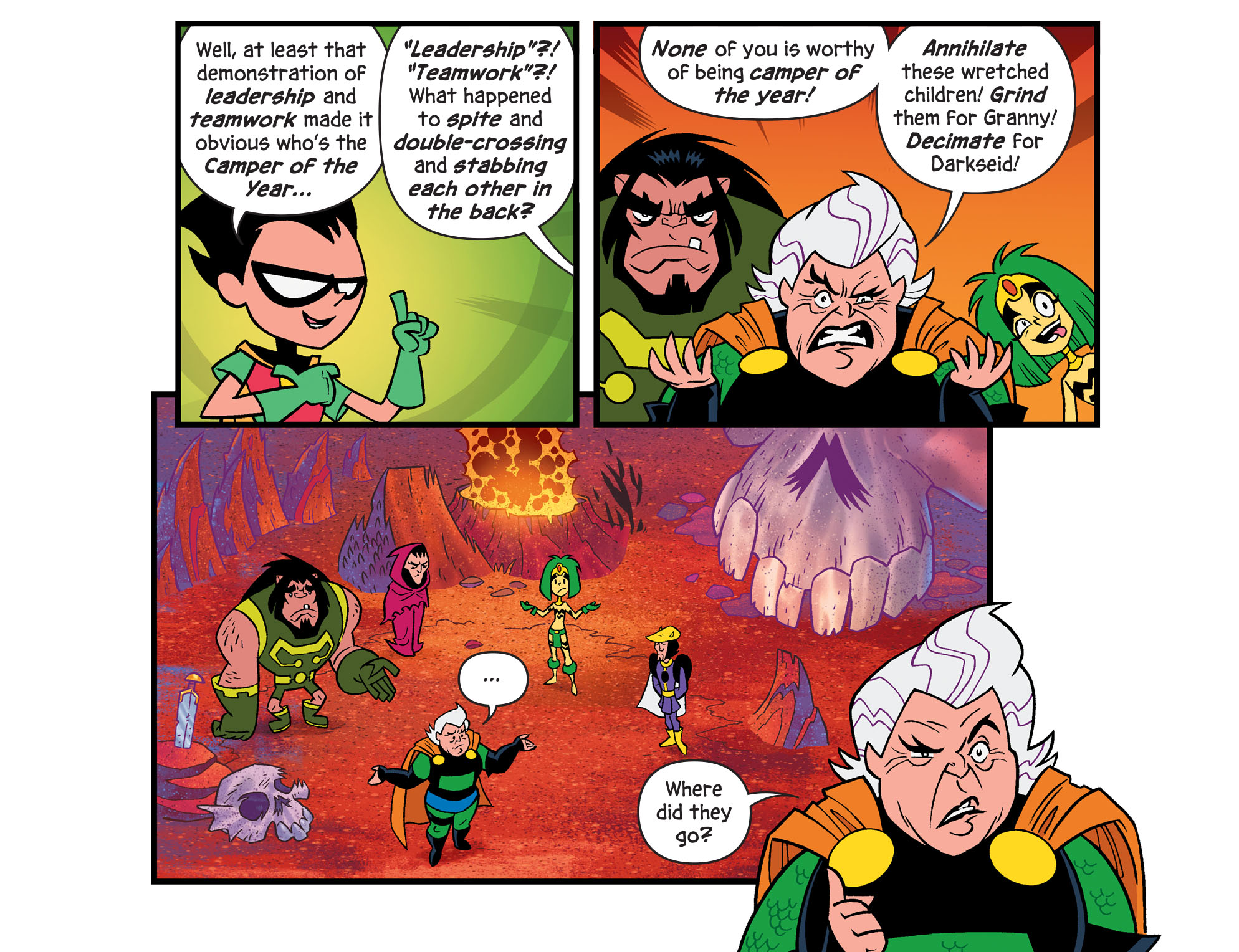 Read online Teen Titans Go! To Camp comic -  Issue #13 - 32