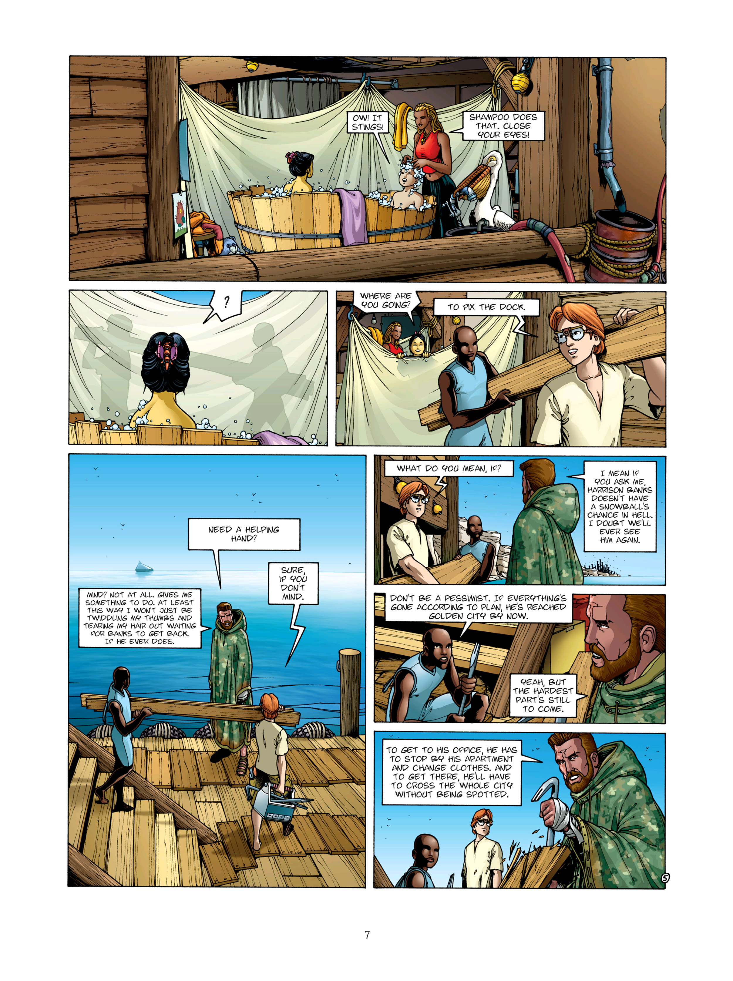 Read online Golden City comic -  Issue #5 - 7