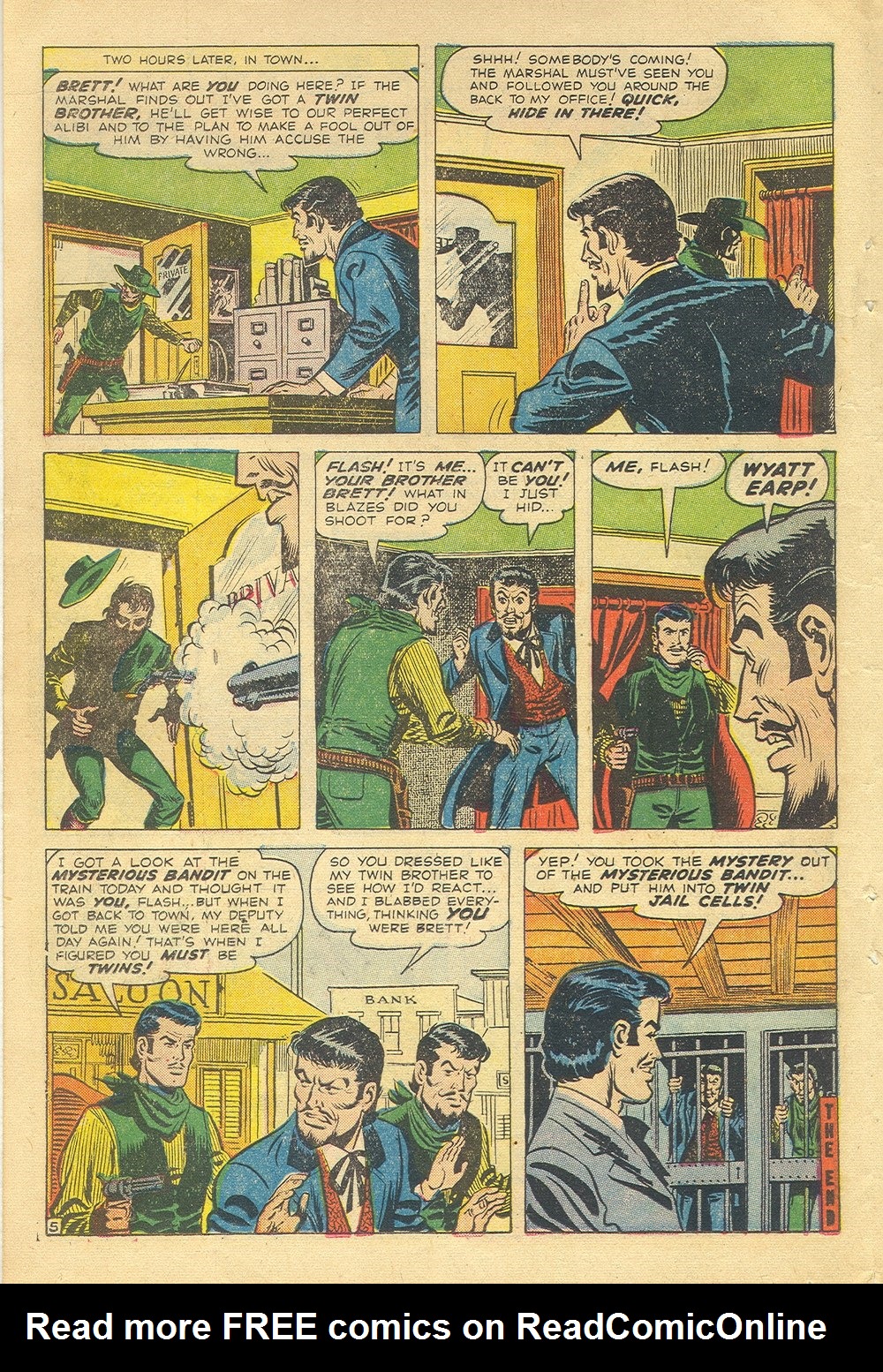 Read online Wyatt Earp comic -  Issue #7 - 14