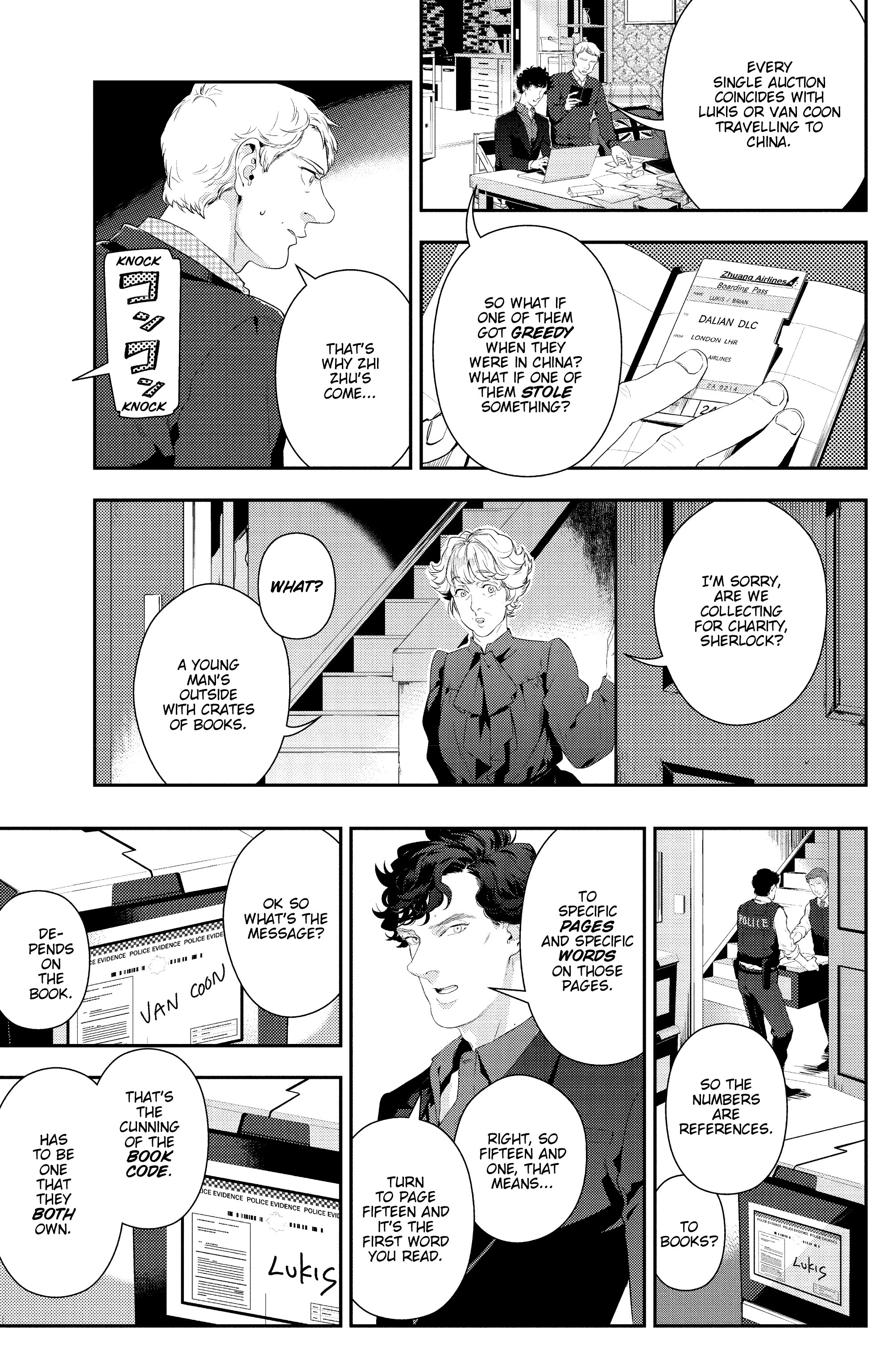 Read online Sherlock: The Blind Banker comic -  Issue #5 - 8