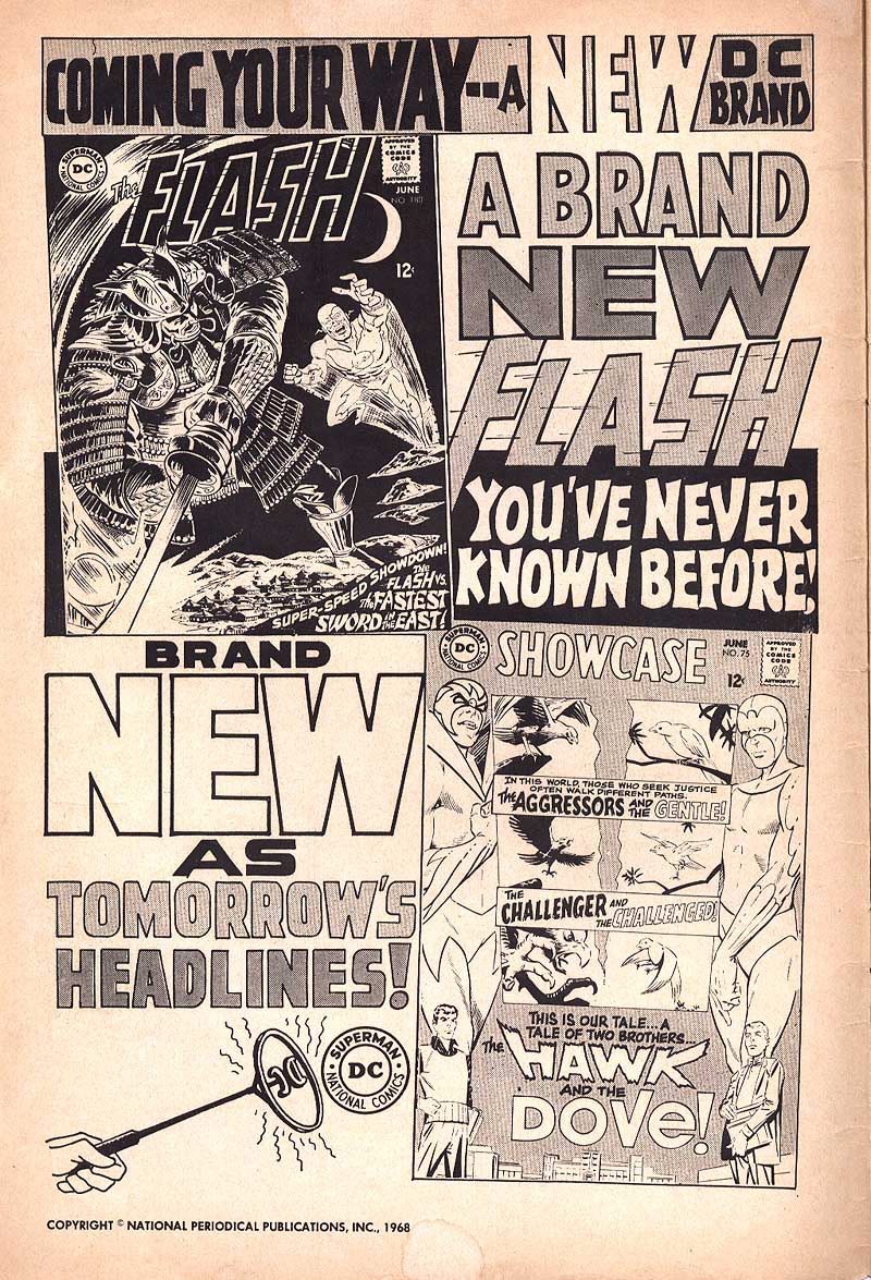 Read online Challengers of the Unknown (1958) comic -  Issue #62 - 2