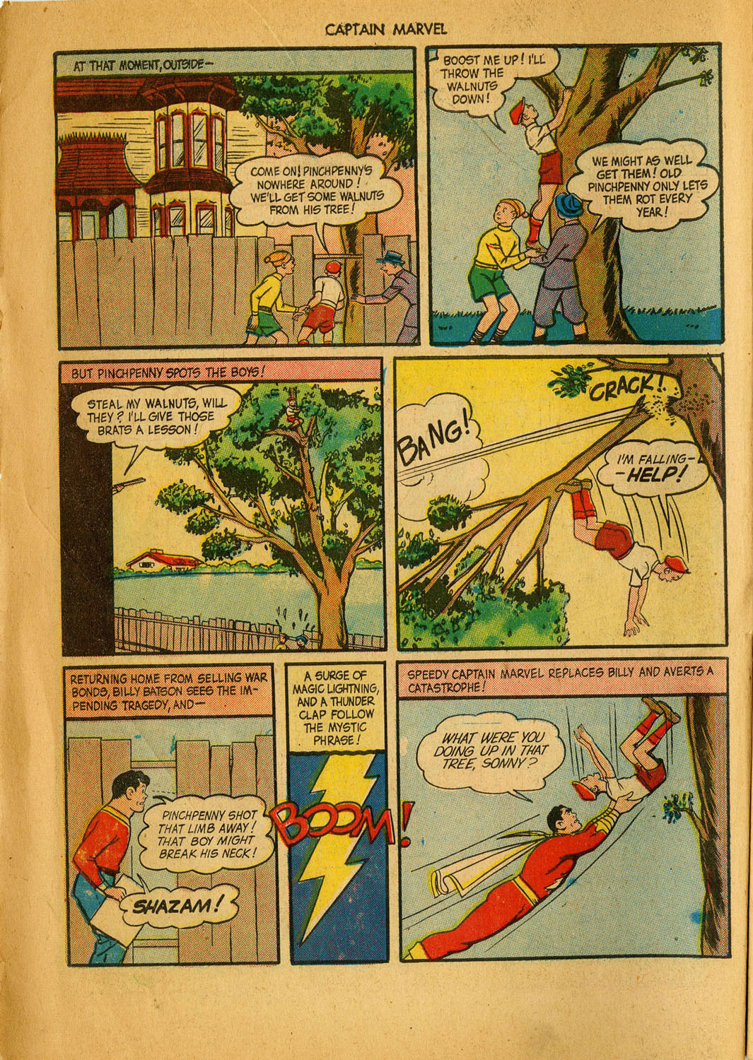 Read online Captain Marvel Adventures comic -  Issue #38 - 6