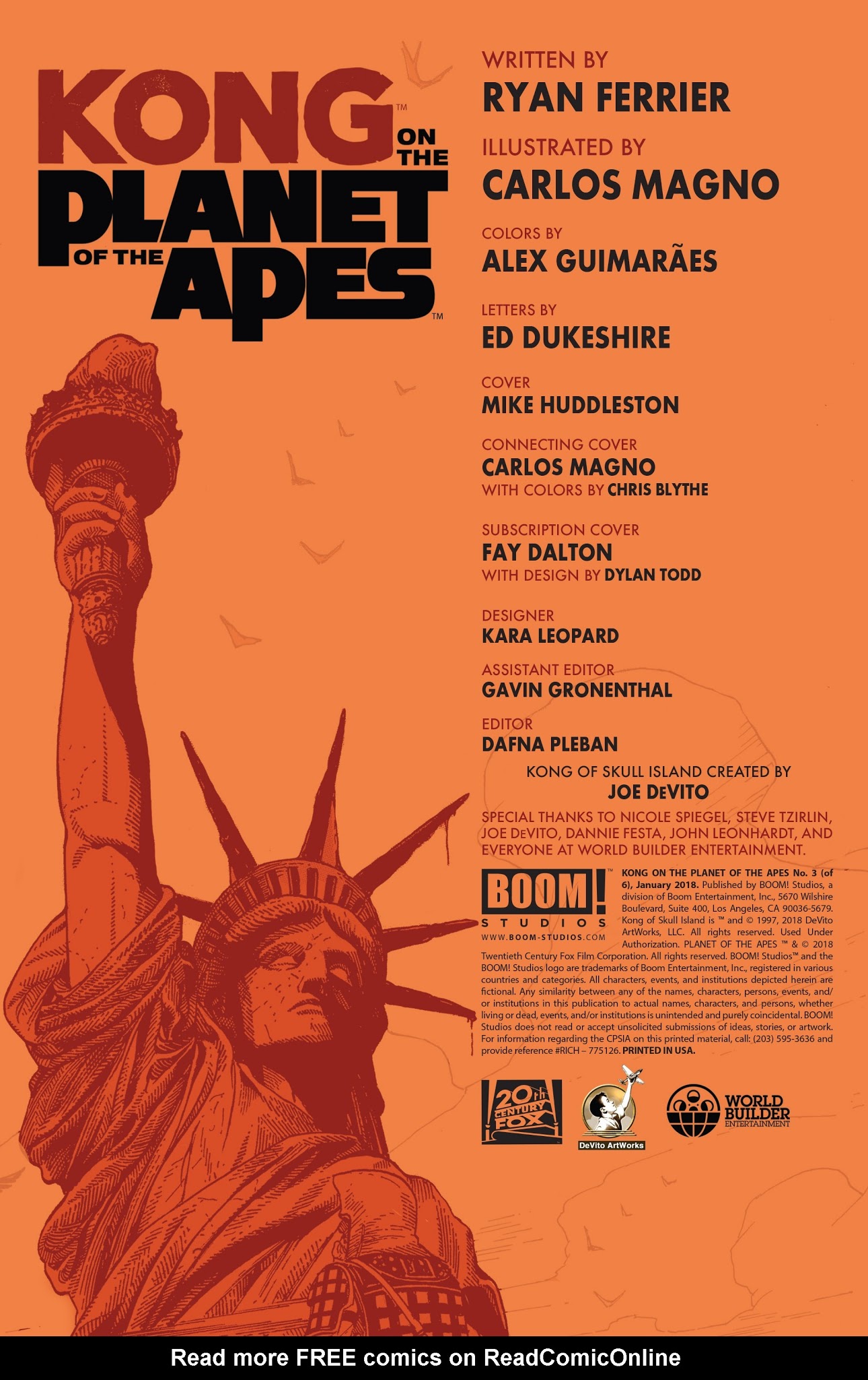 Read online Kong on the Planet of the Apes comic -  Issue #3 - 2