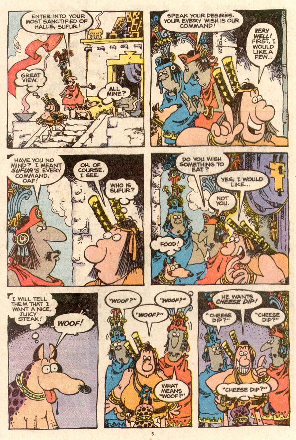 Read online Sergio Aragonés Groo the Wanderer comic -  Issue #58 - 5