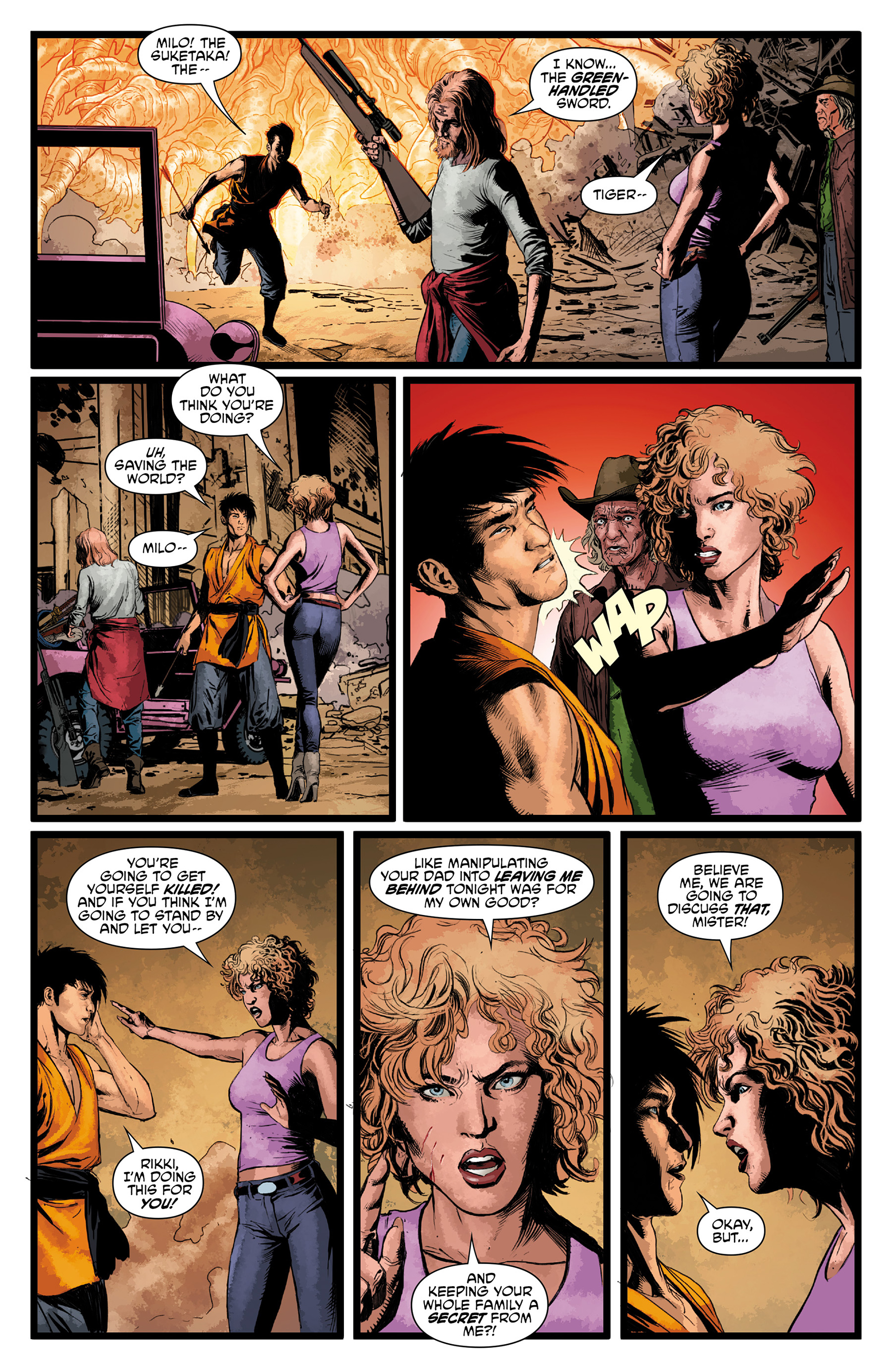 Read online King Tiger comic -  Issue #4 - 10