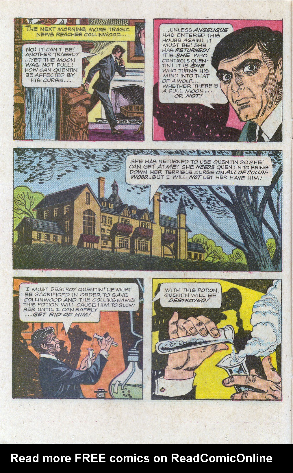 Read online Dark Shadows (1969) comic -  Issue #6 - 12