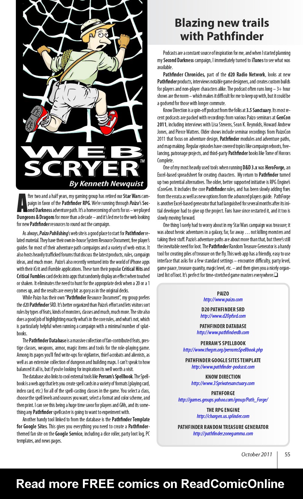 Read online Knights of the Dinner Table comic -  Issue #180 - 57