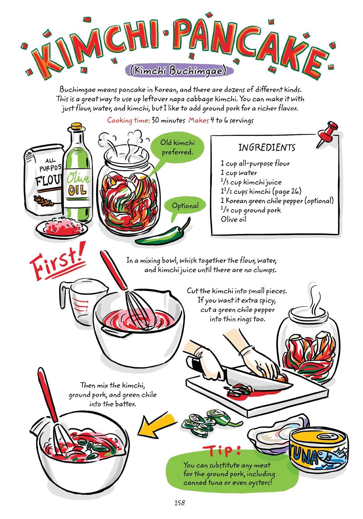 Read online Cook Korean! A Comic Book With Recipes comic -  Issue # TPB (Part 2) - 59