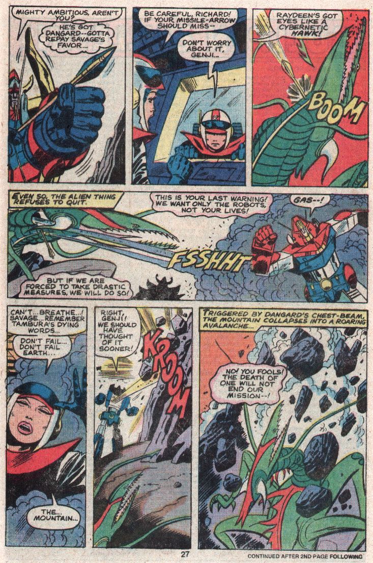 Read online Shogun Warriors comic -  Issue #16 - 17