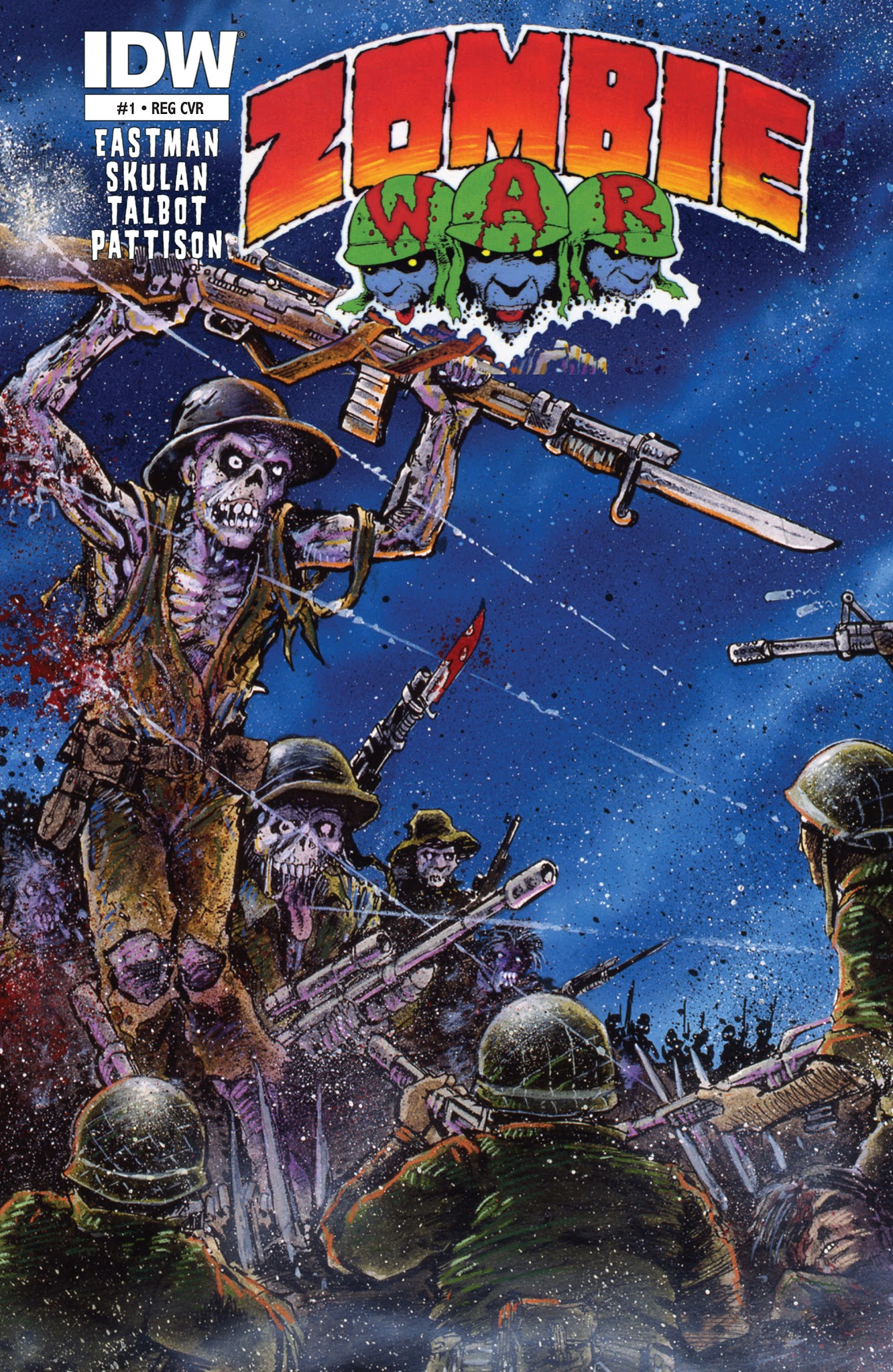 Read online Zombie War comic -  Issue #1 - 1