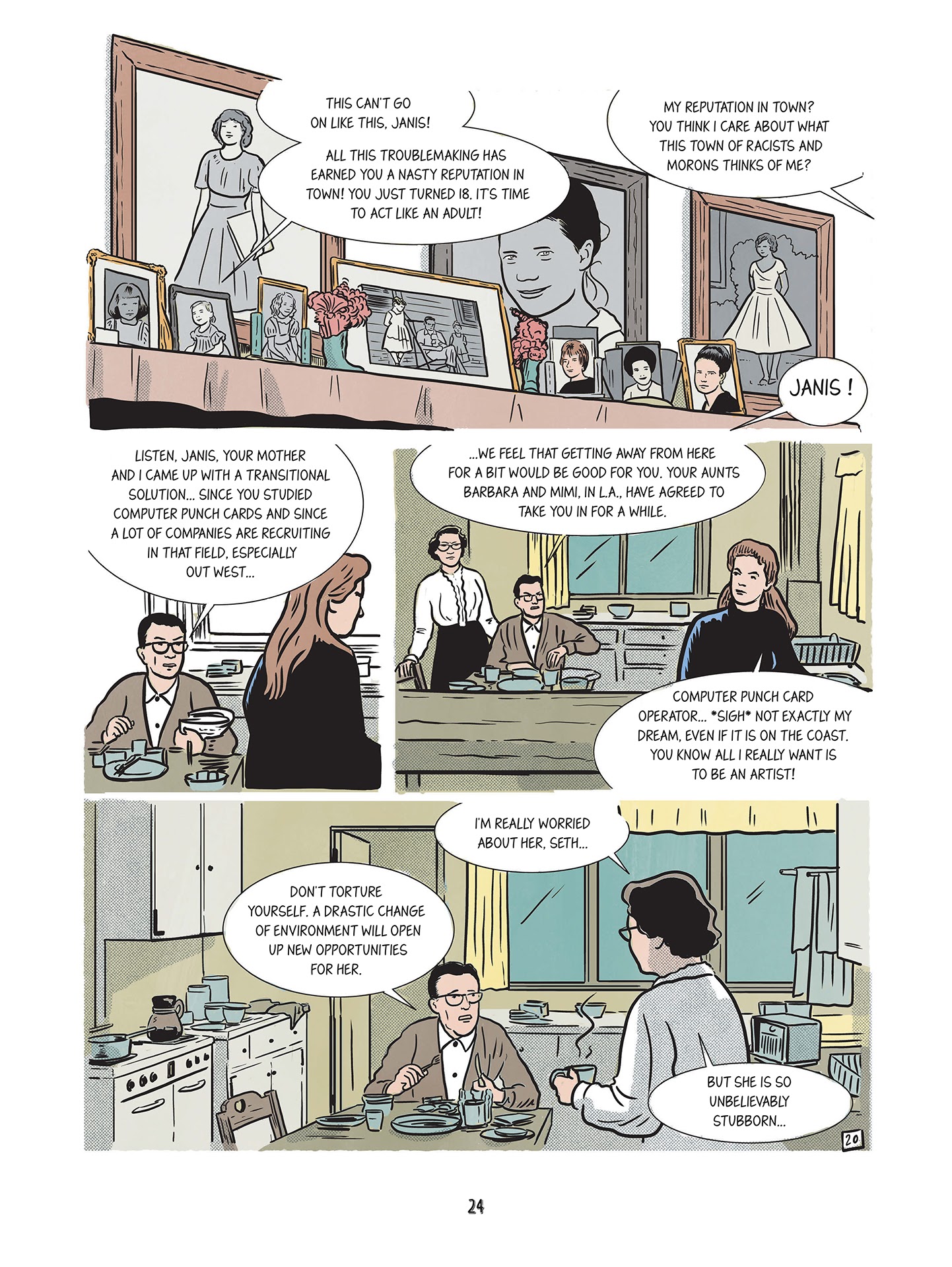 Read online Love Me Please!: The Story of Janis Joplin comic -  Issue # TPB (Part 1) - 25