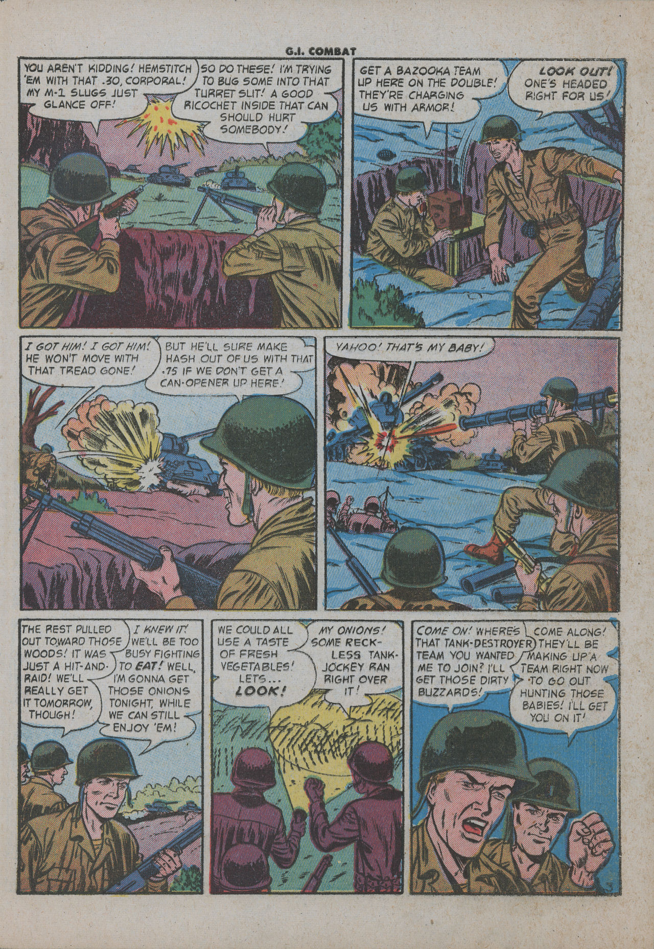 Read online G.I. Combat (1952) comic -  Issue #33 - 30