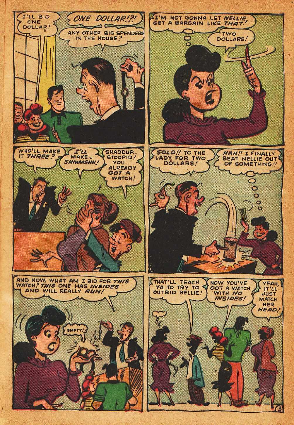 Read online Nellie The Nurse (1945) comic -  Issue #32 - 5