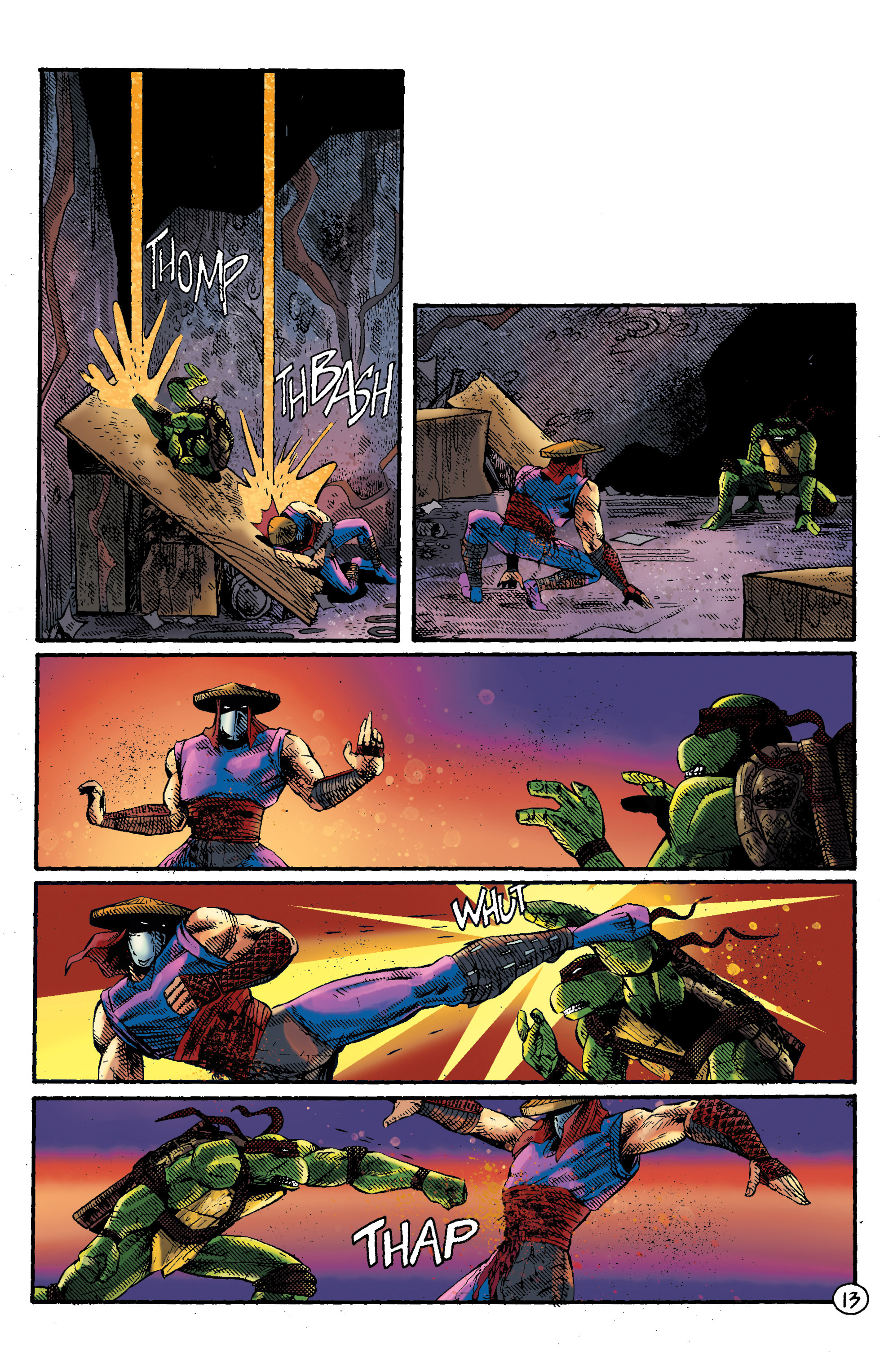 Read online Teenage Mutant Ninja Turtles Color Classics (2015) comic -  Issue #14 - 15