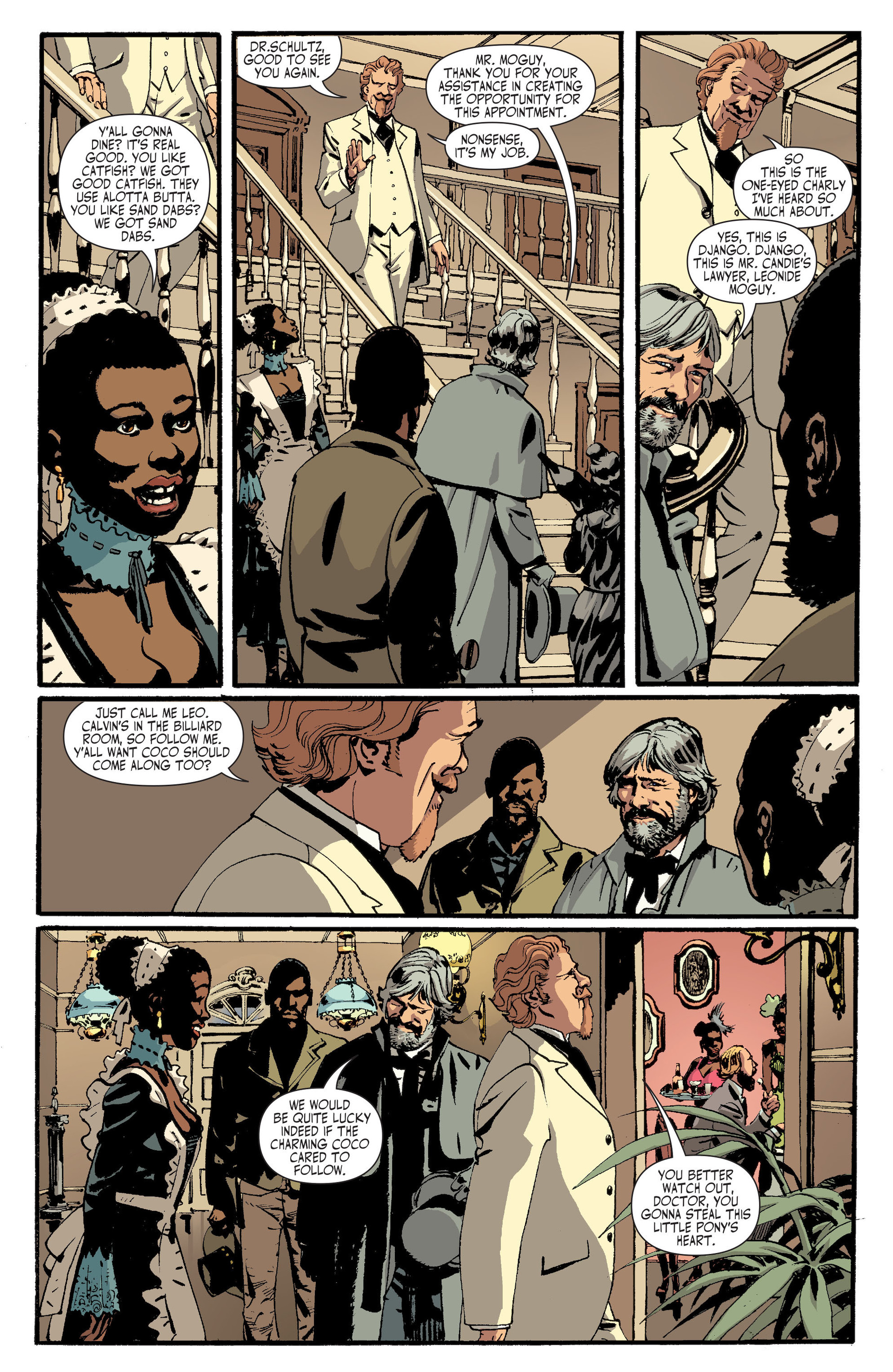 Read online Django Unchained comic -  Issue #4 - 18