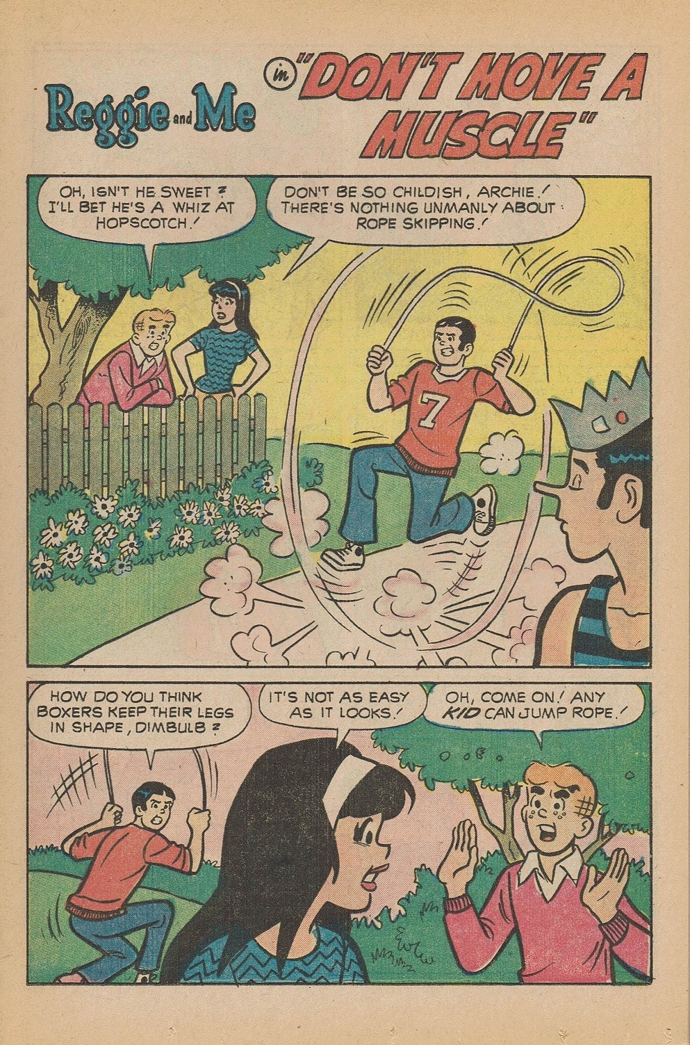 Read online Reggie and Me (1966) comic -  Issue #59 - 13