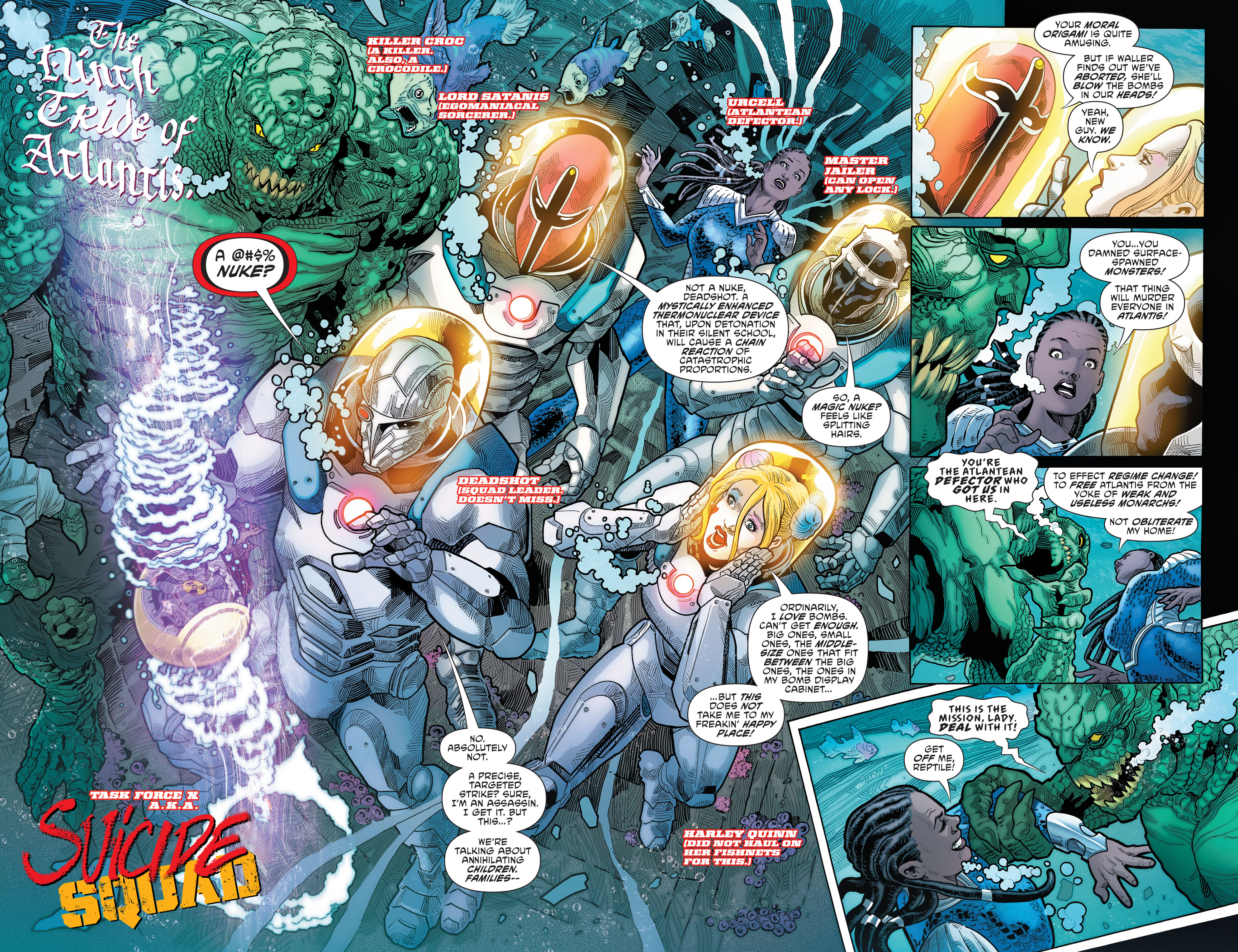Read online Aquaman/Suicide Squad: Sink Atlantis! comic -  Issue # TPB - 35