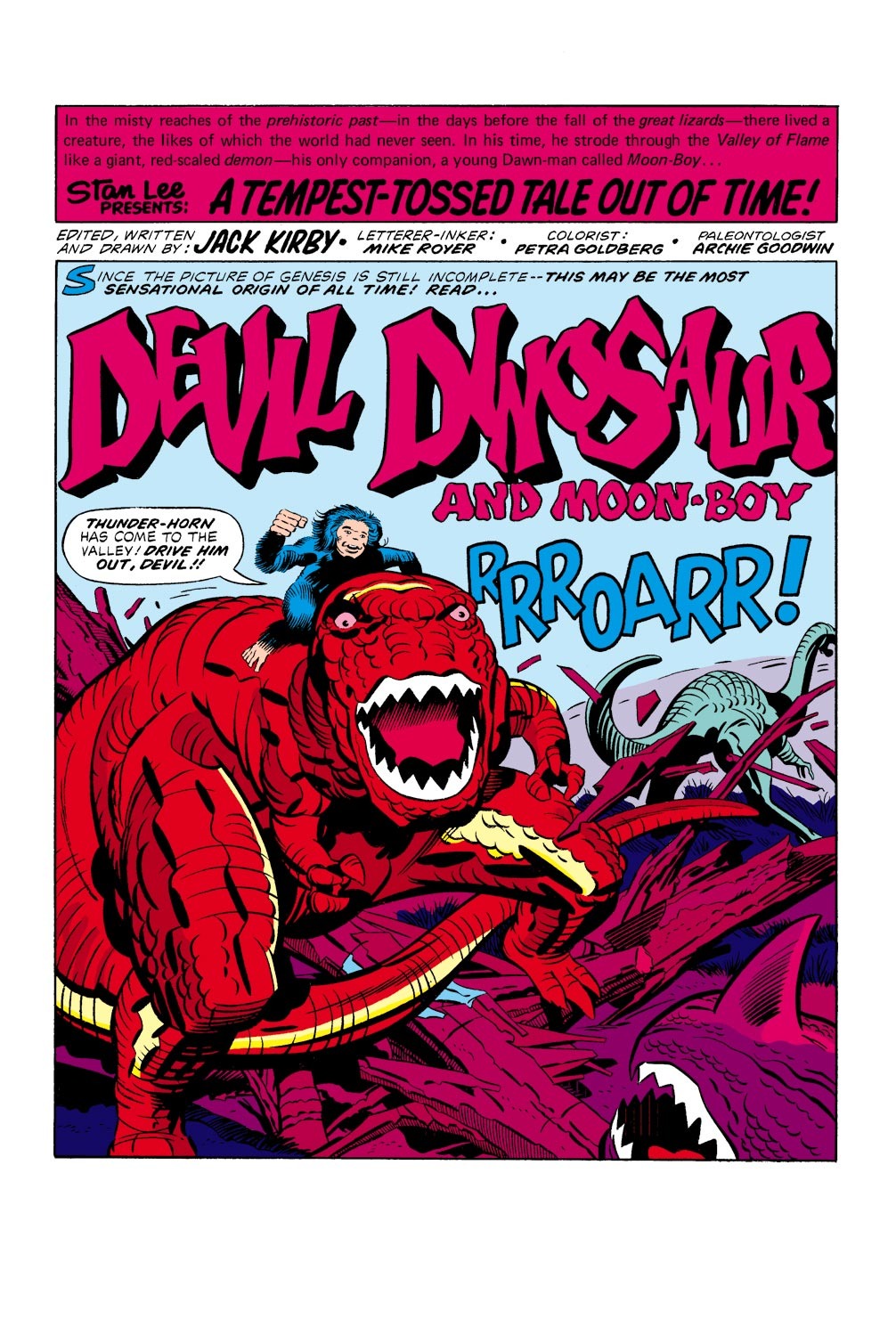 Read online Devil Dinosaur comic -  Issue #1 - 2