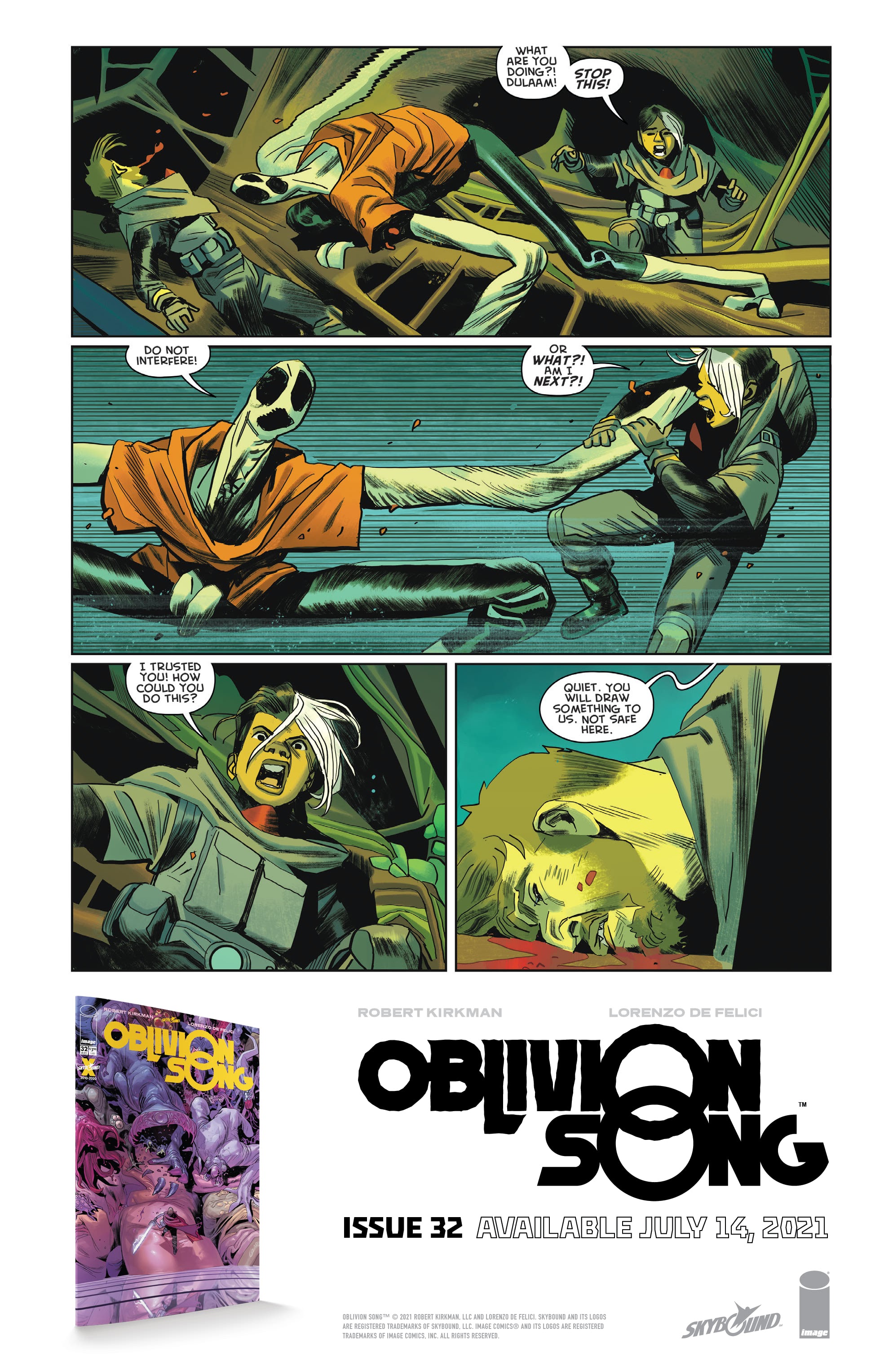Read online Oblivion Song comic -  Issue #31 - 25