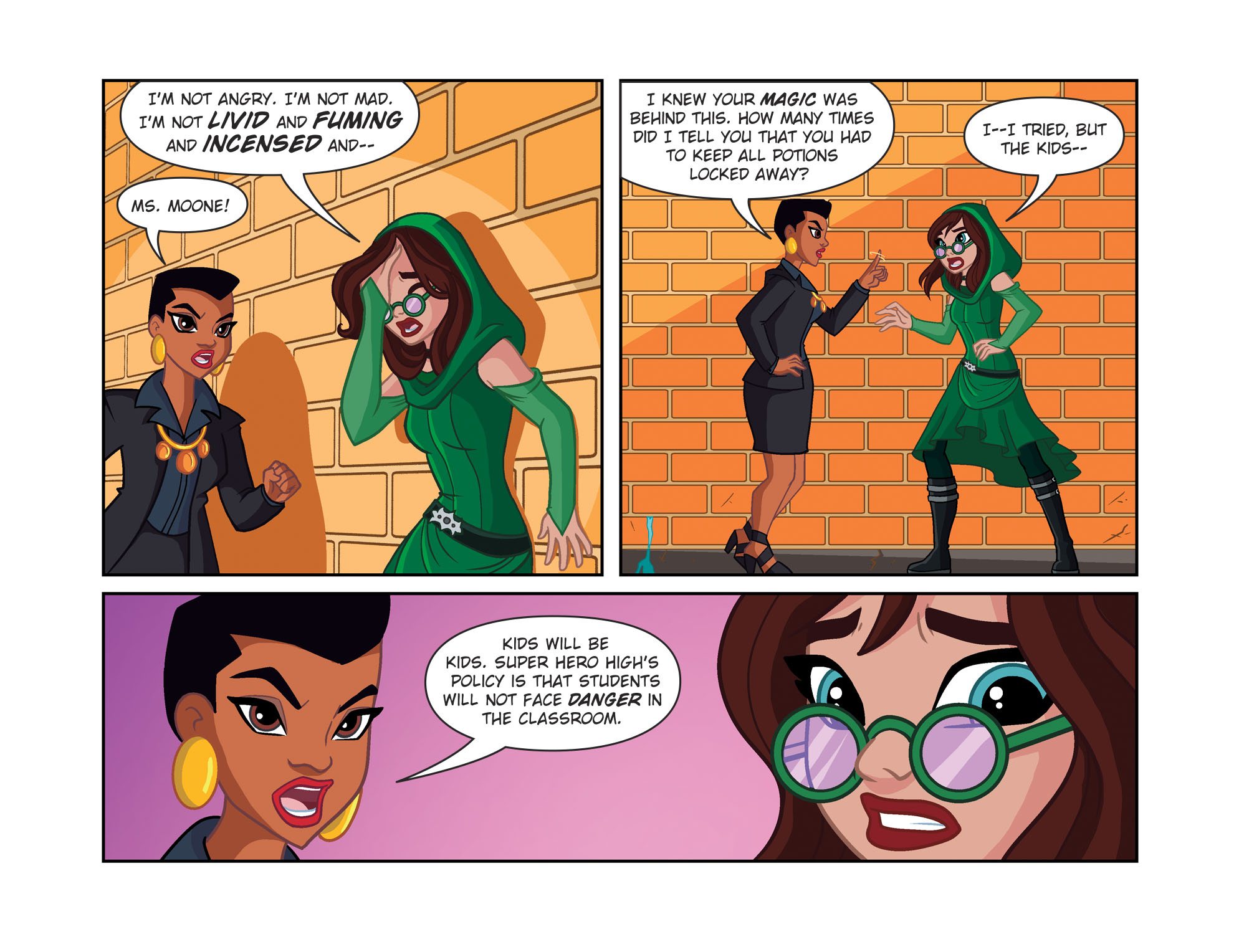 Read online DC Super Hero Girls: Out of the Bottle comic -  Issue #6 - 20