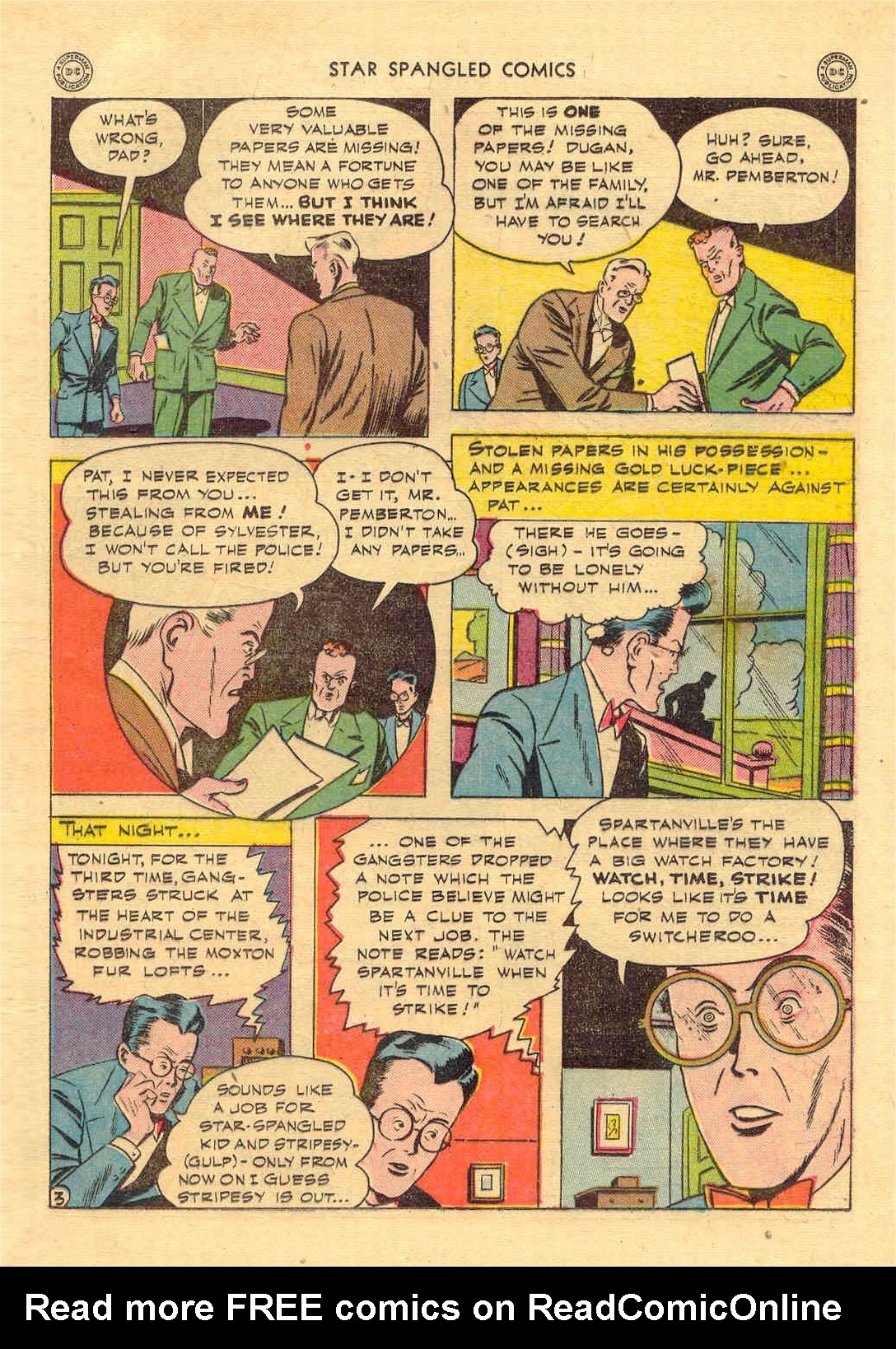 Read online Star Spangled Comics comic -  Issue #38 - 31