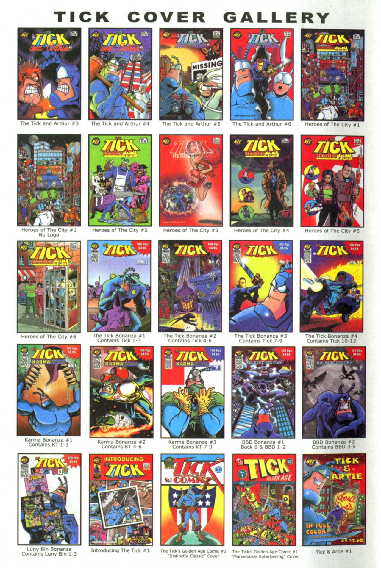 Read online The Tick's Golden Age Comic comic -  Issue #1 - 41