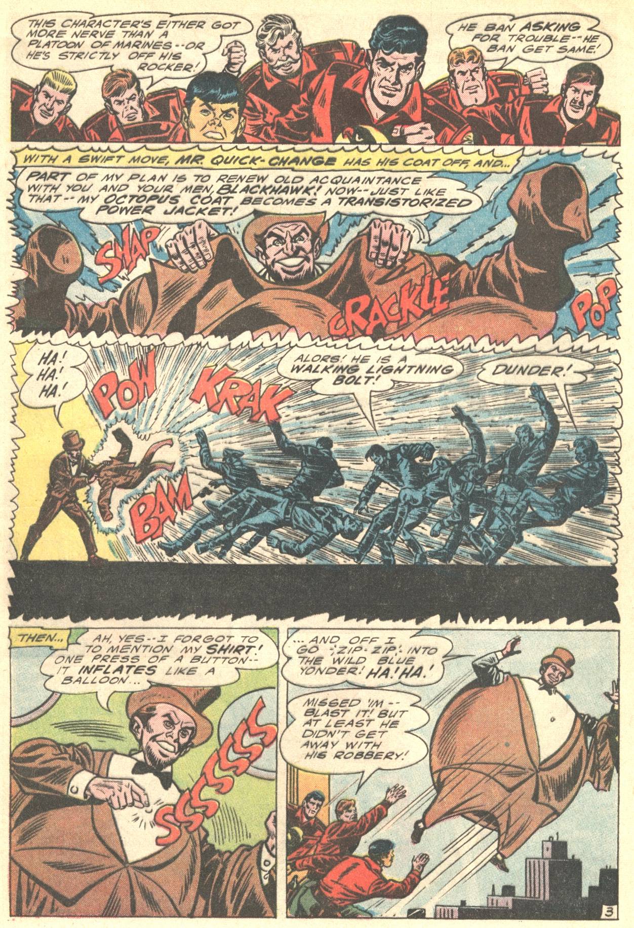 Read online Blackhawk (1957) comic -  Issue #223 - 5