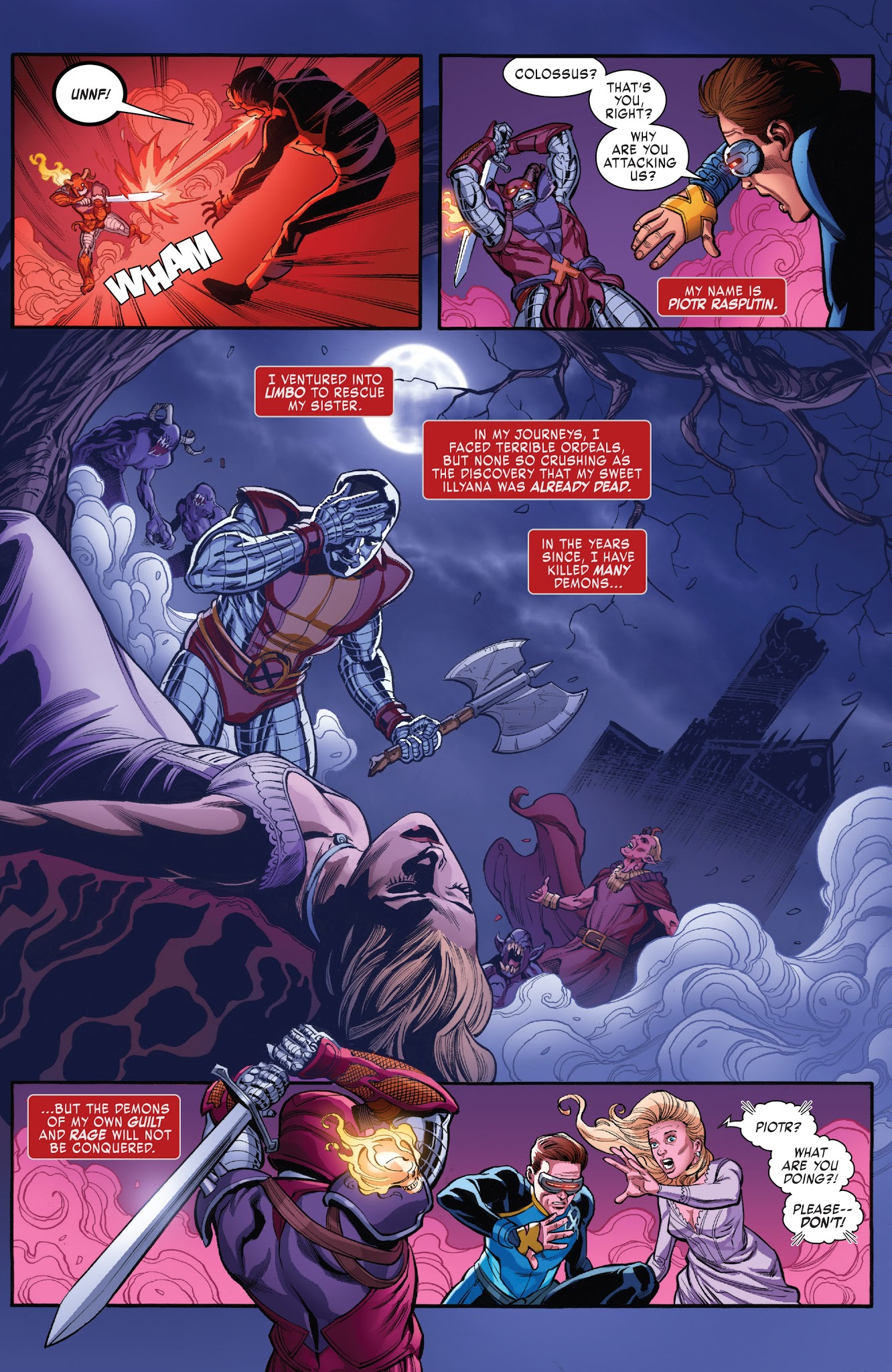 Read online X-Men: Blue comic -  Issue #11 - 5