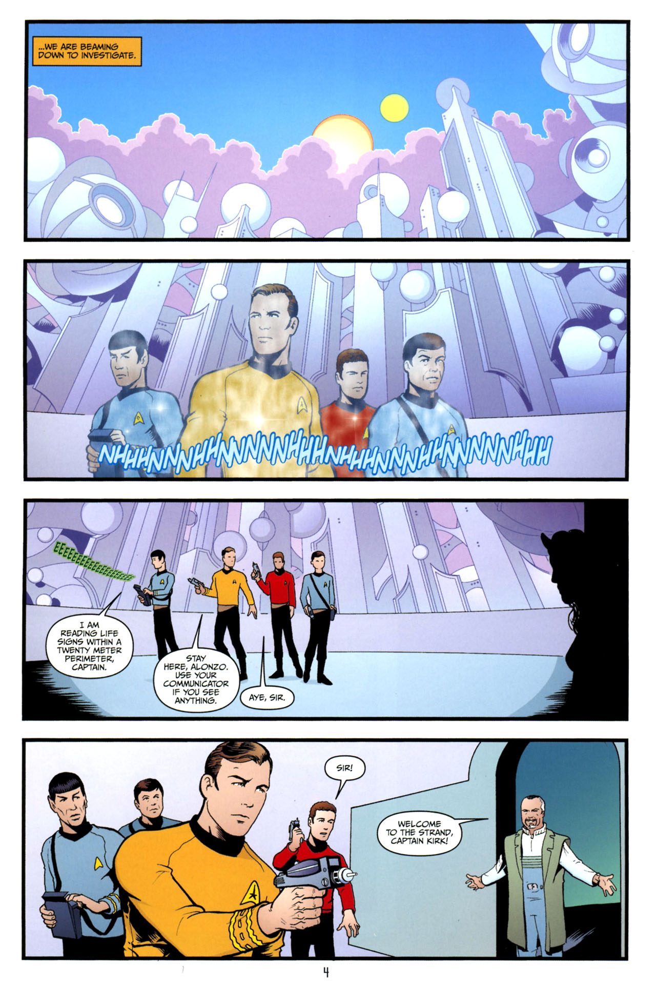 Read online Star Trek: Year Four comic -  Issue #1 - 6