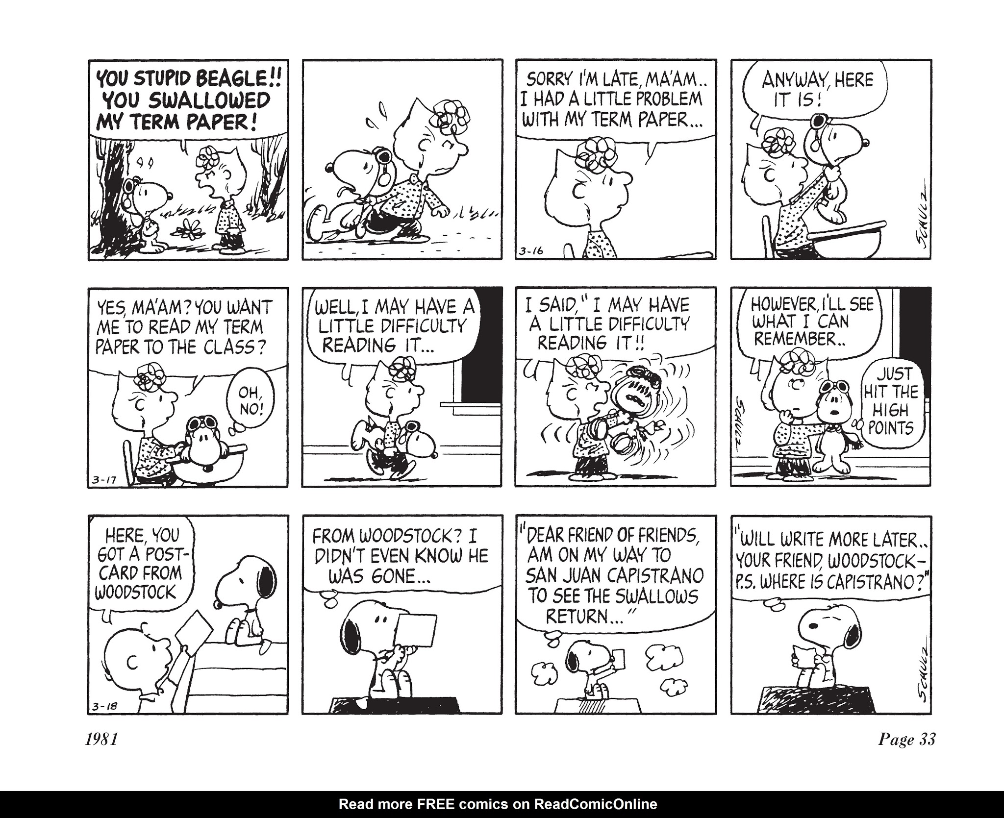 Read online The Complete Peanuts comic -  Issue # TPB 16 - 51