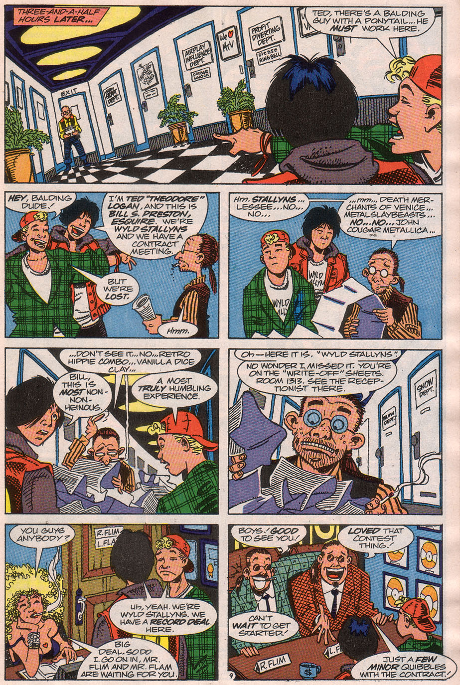 Read online Bill & Ted's Excellent Comic Book comic -  Issue #3 - 15