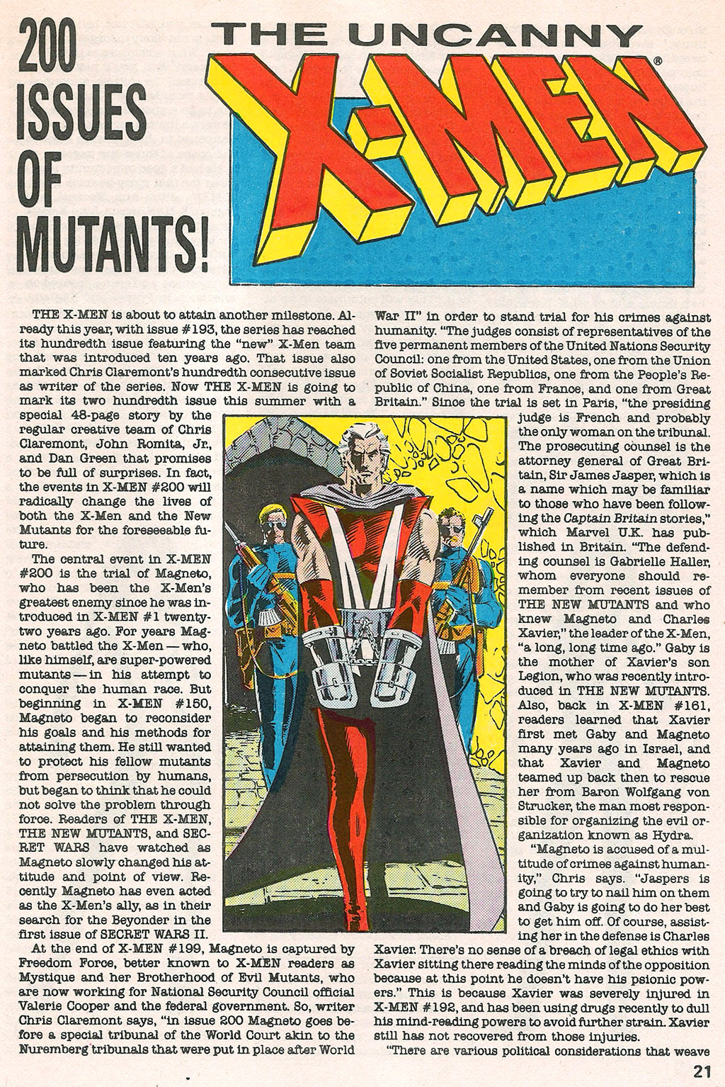 Read online Marvel Age comic -  Issue #32 - 22