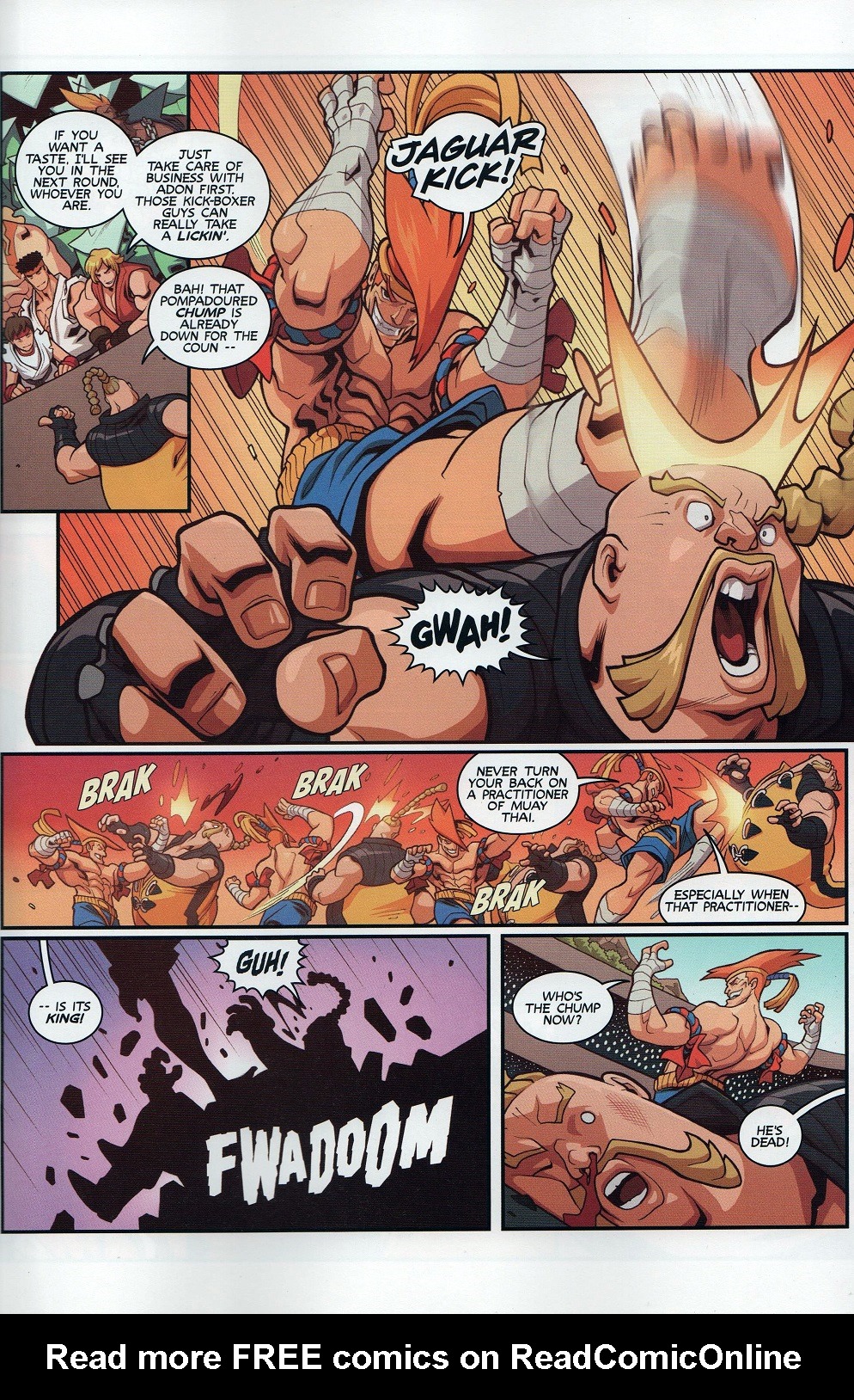 Read online Street Fighter Unlimited comic -  Issue #8 - 11