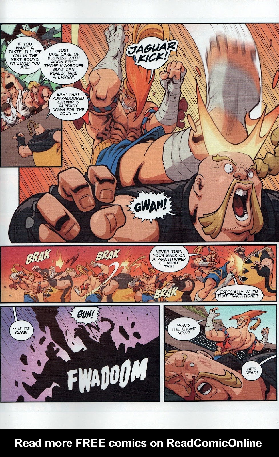 Street Fighter Unlimited issue 8 - Page 11