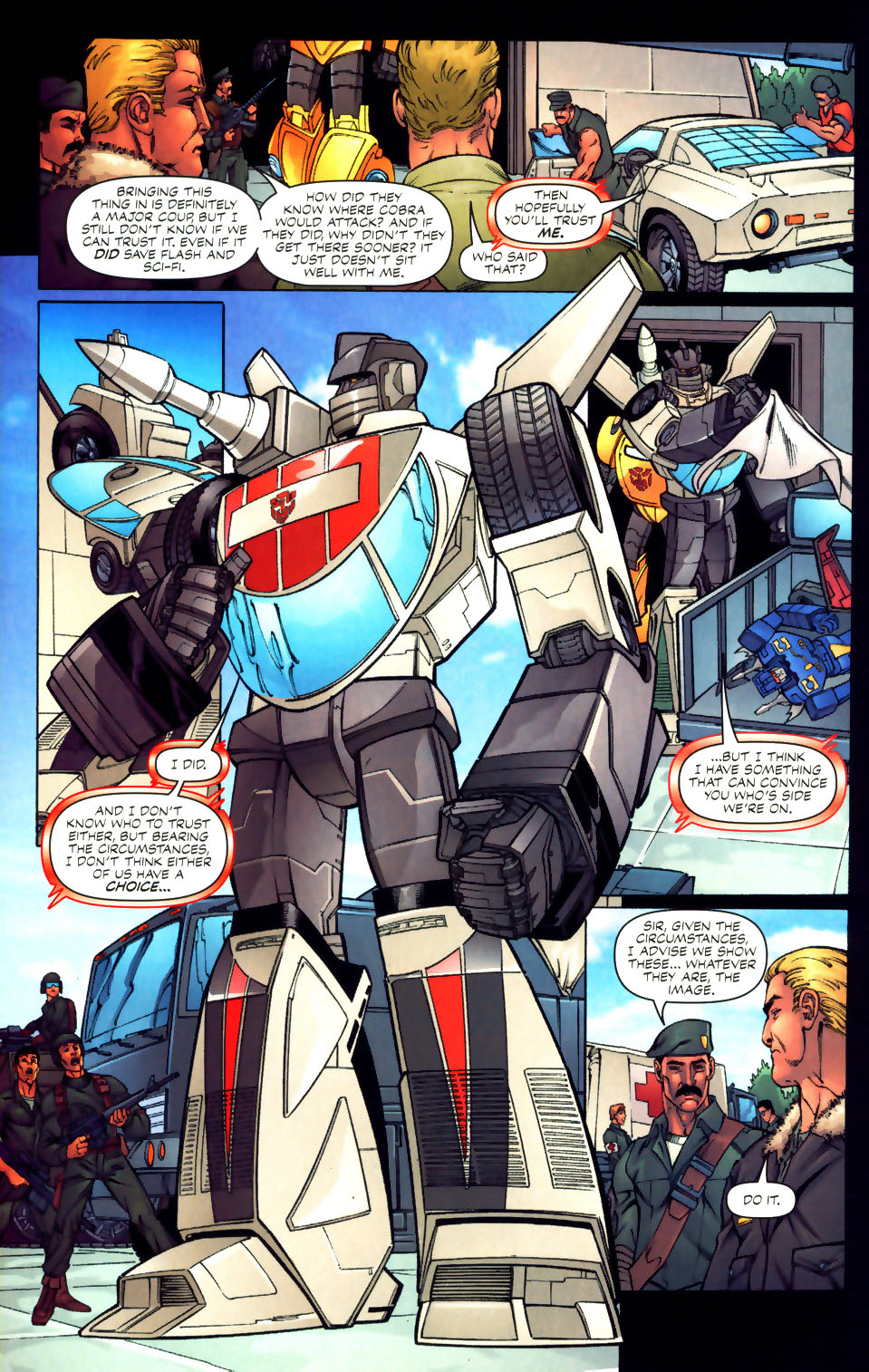 Read online G.I. Joe vs. The Transformers comic -  Issue #3 - 21