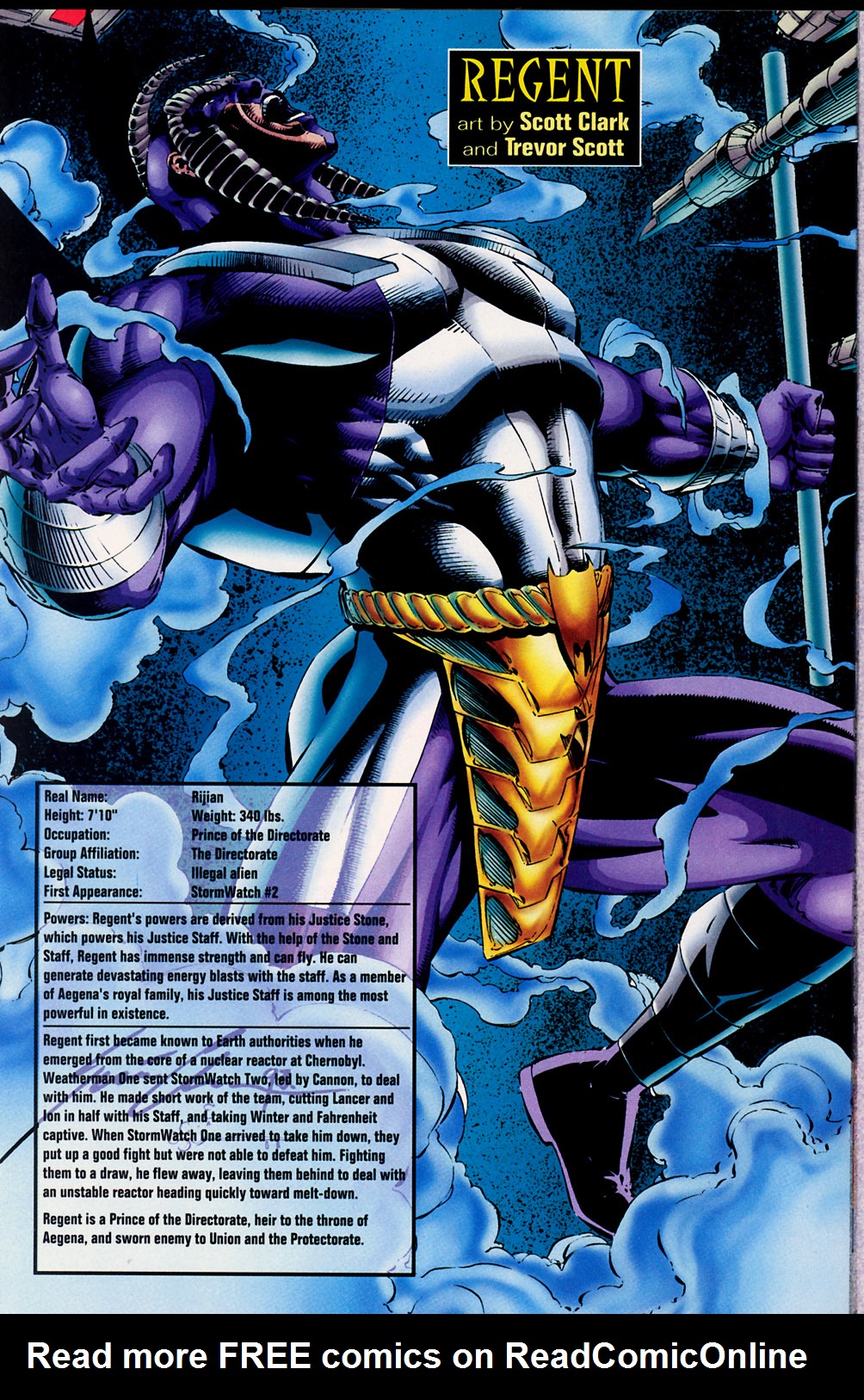 Read online Stormwatch Sourcebook comic -  Issue # Full - 24
