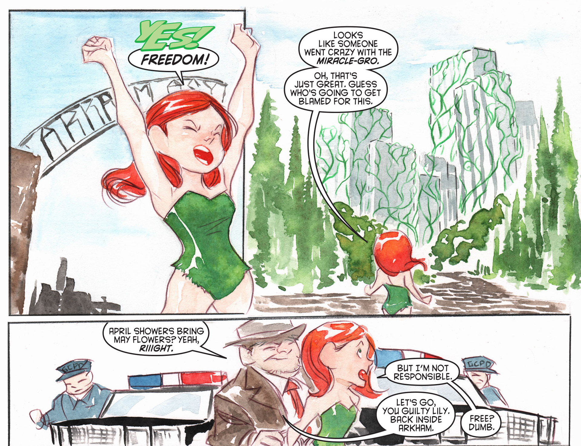 Read online Batman: Li'l Gotham (2012) comic -  Issue #9 - 21