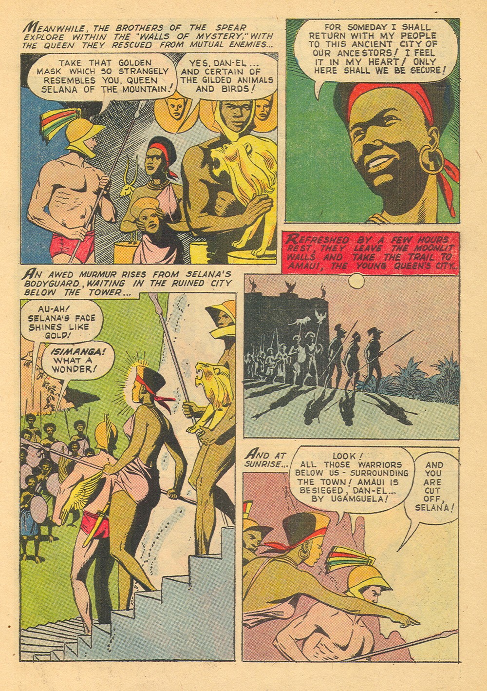 Read online Tarzan (1948) comic -  Issue #126 - 31