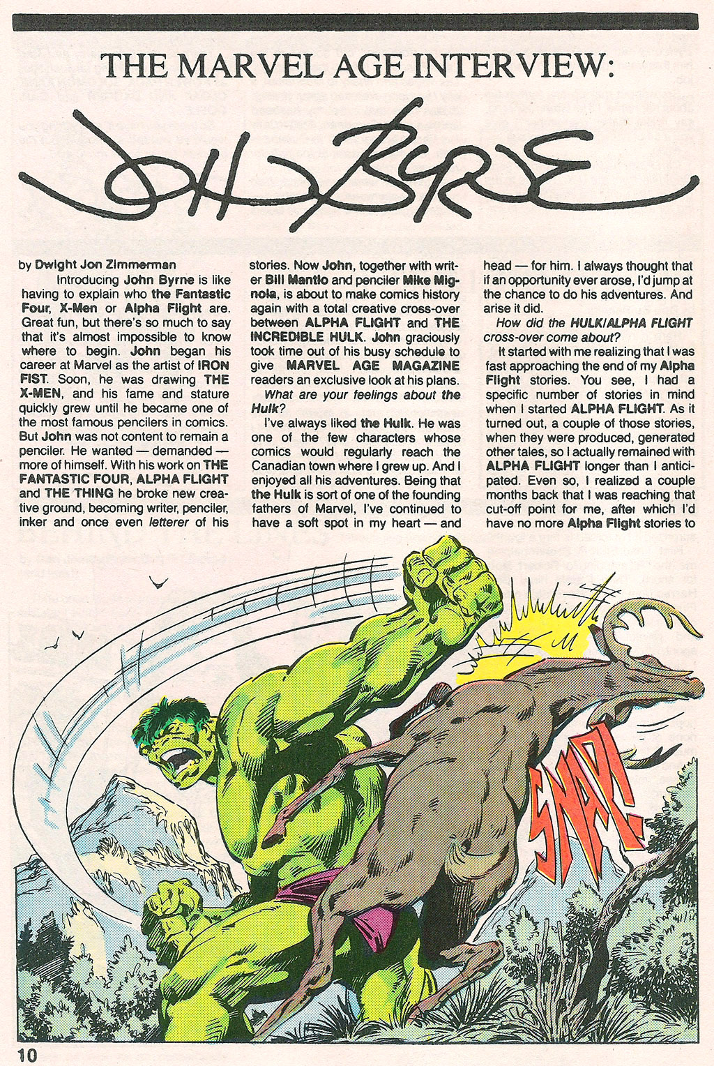 Read online Marvel Age comic -  Issue #31 - 12