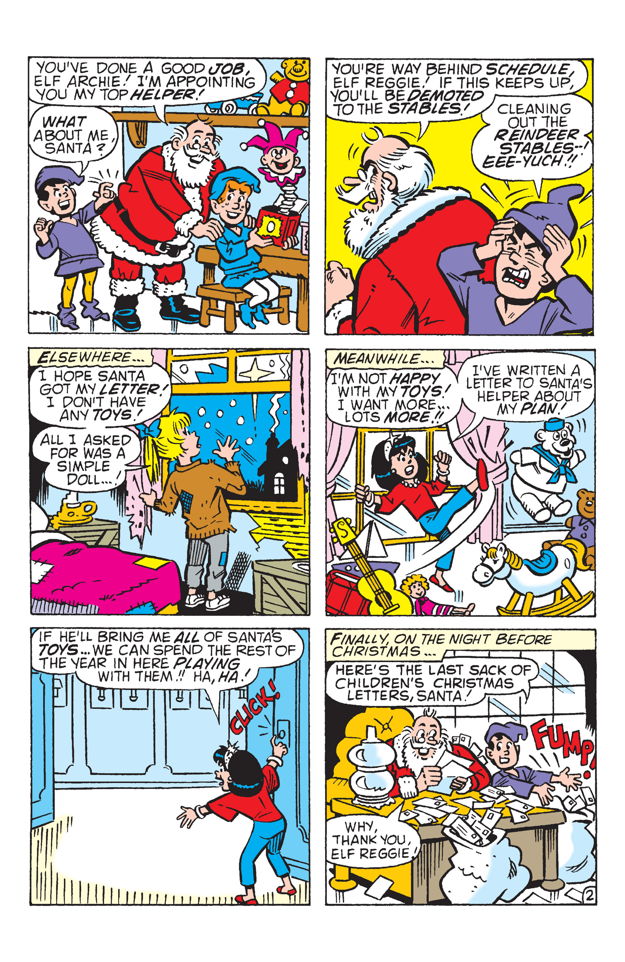 Read online Archie Meets Santa comic -  Issue # TPB - 59
