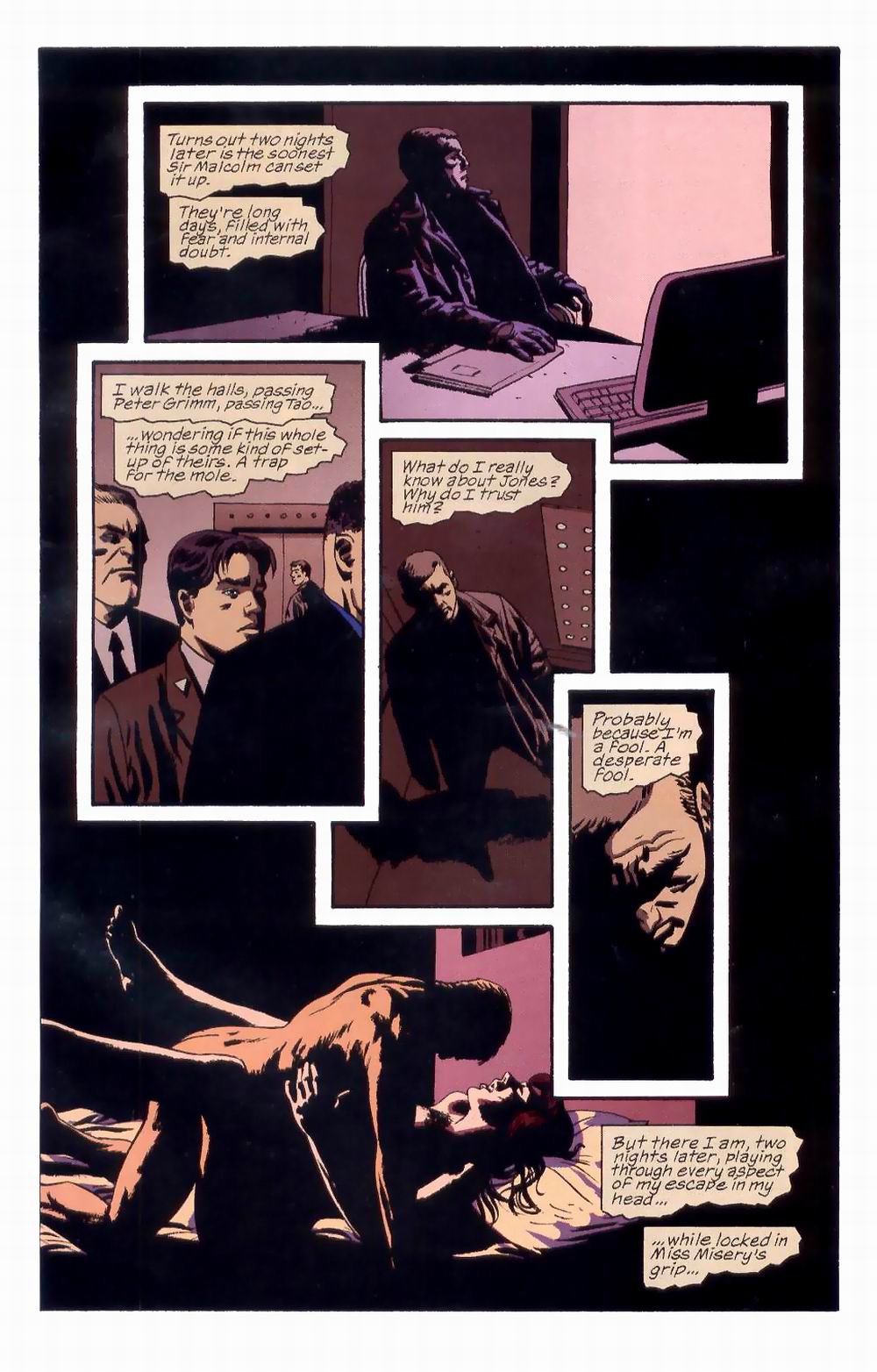 Read online Sleeper comic -  Issue #8 - 14