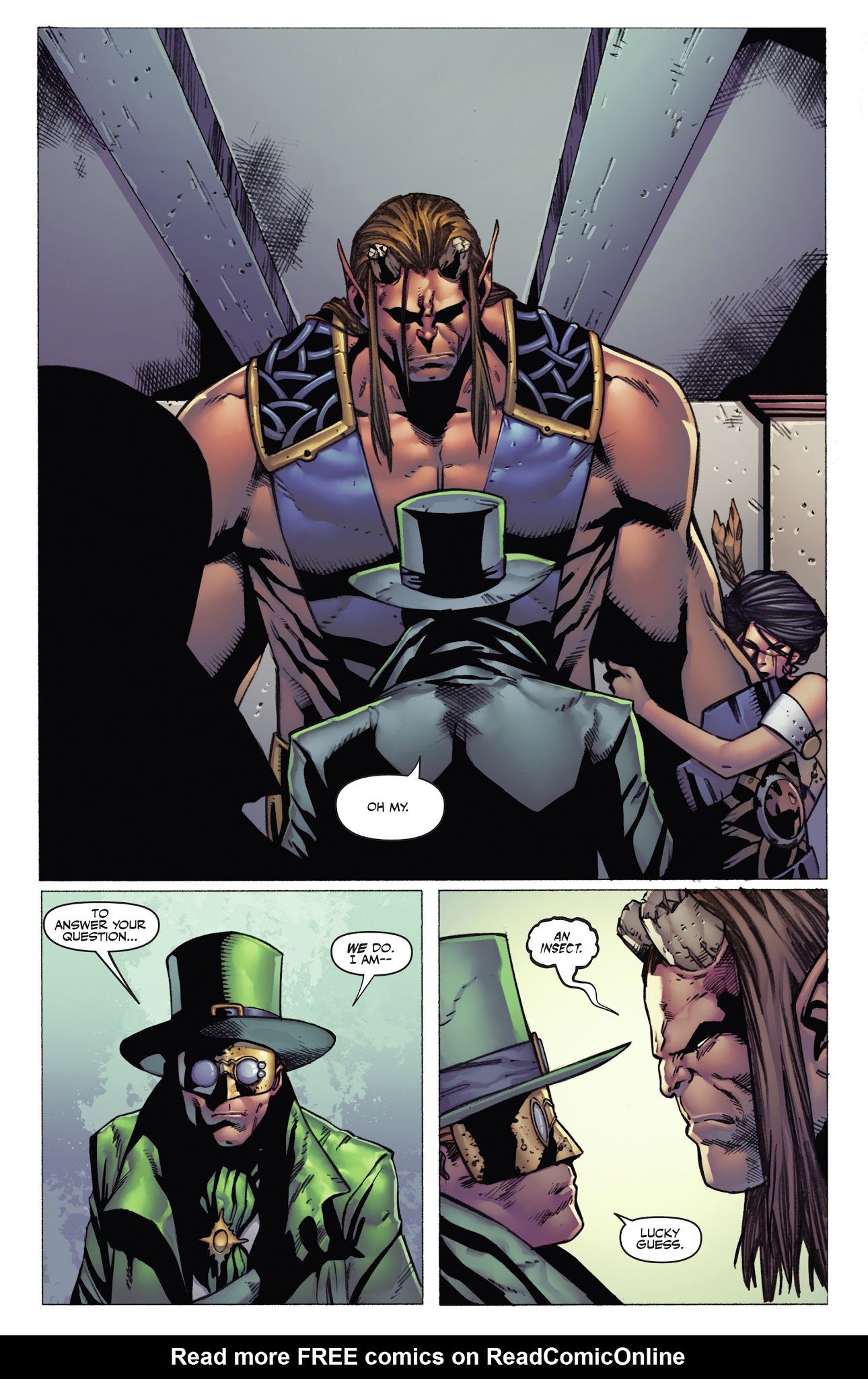 Read online Legenderry: Green Hornet comic -  Issue #5 - 12