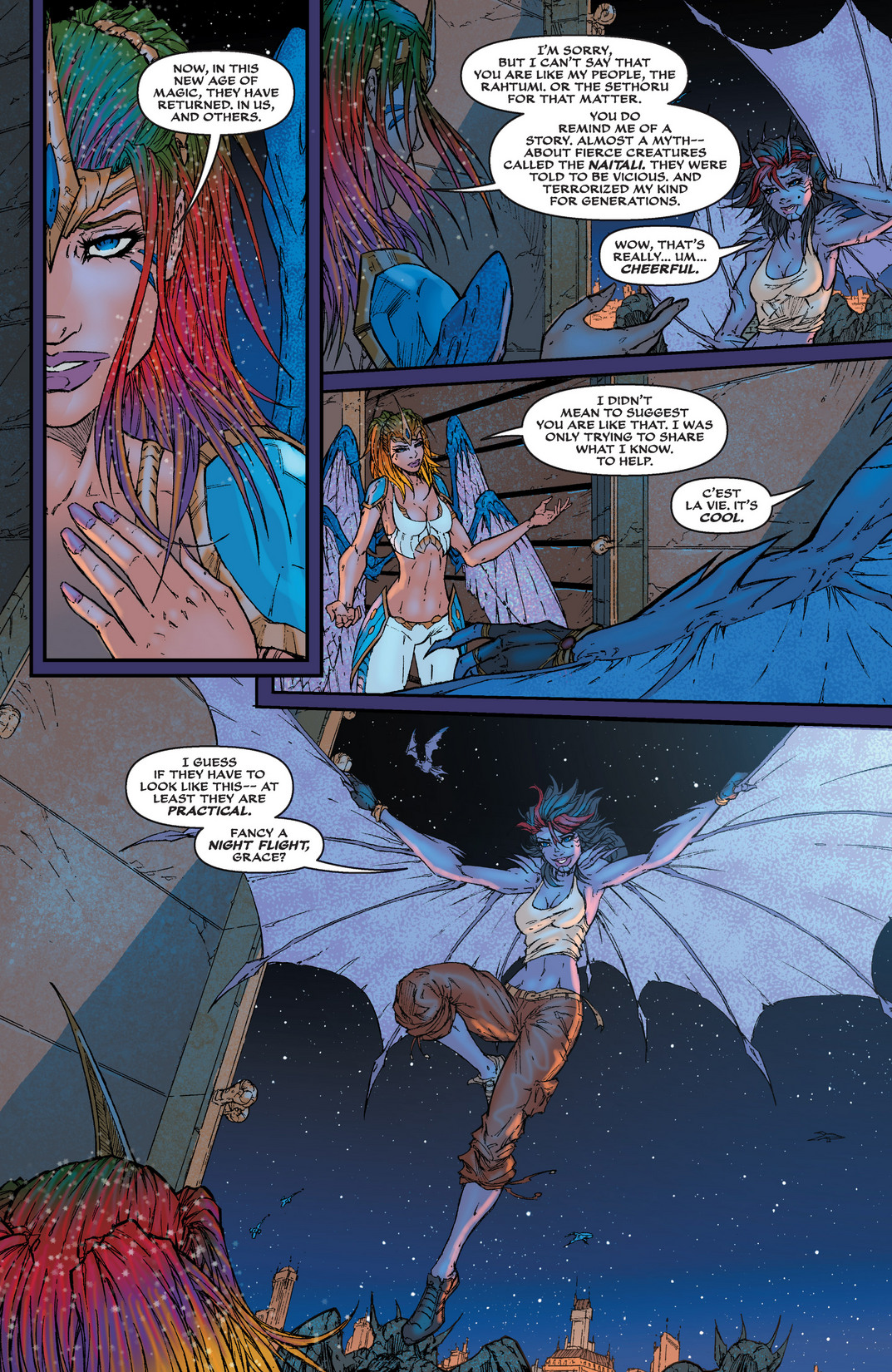 Read online Michael Turner's Soulfire (2013) comic -  Issue #2 - 6