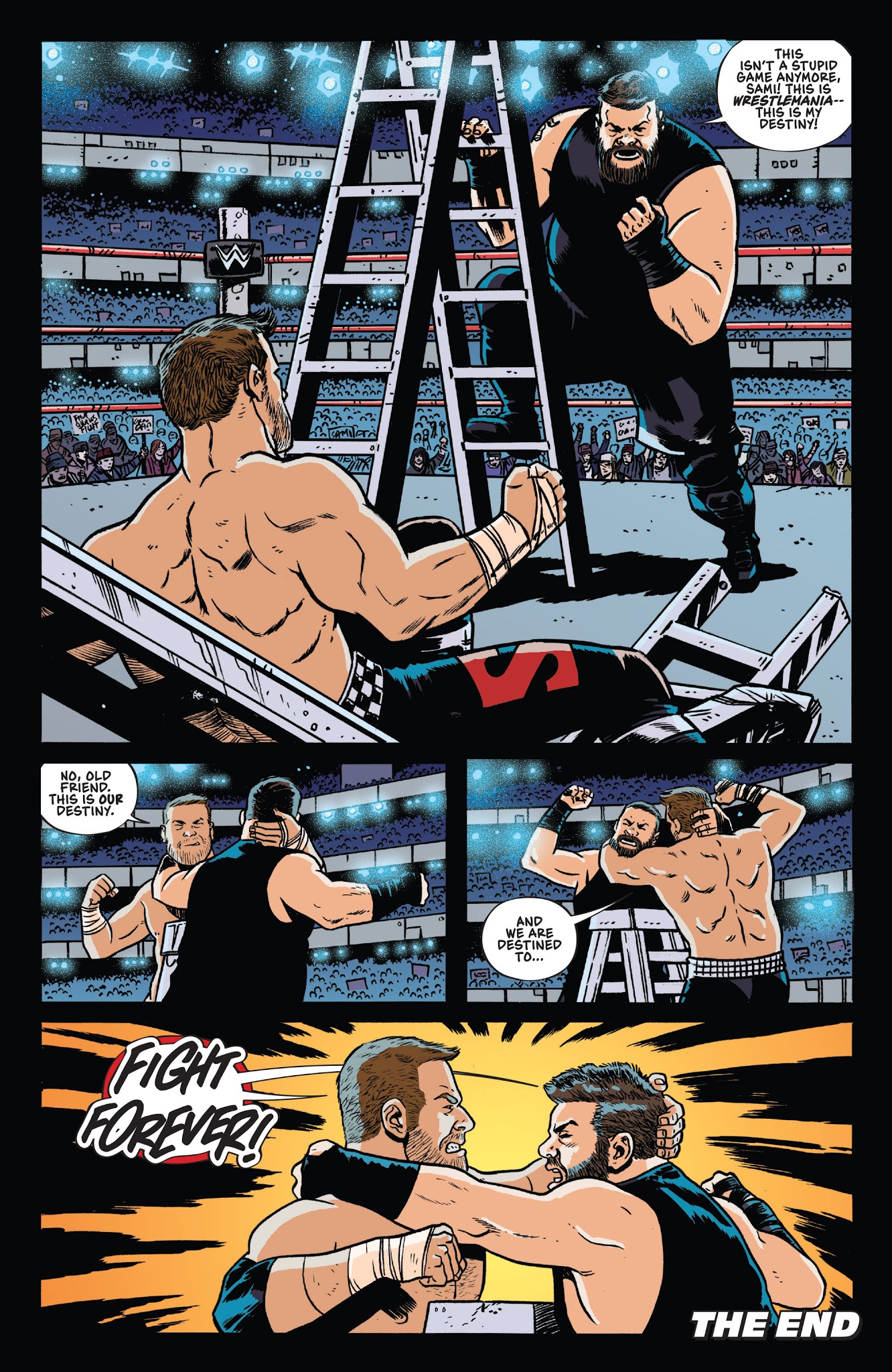 Read online WWE: Wrestlemania 2017 Special comic -  Issue # Full - 42