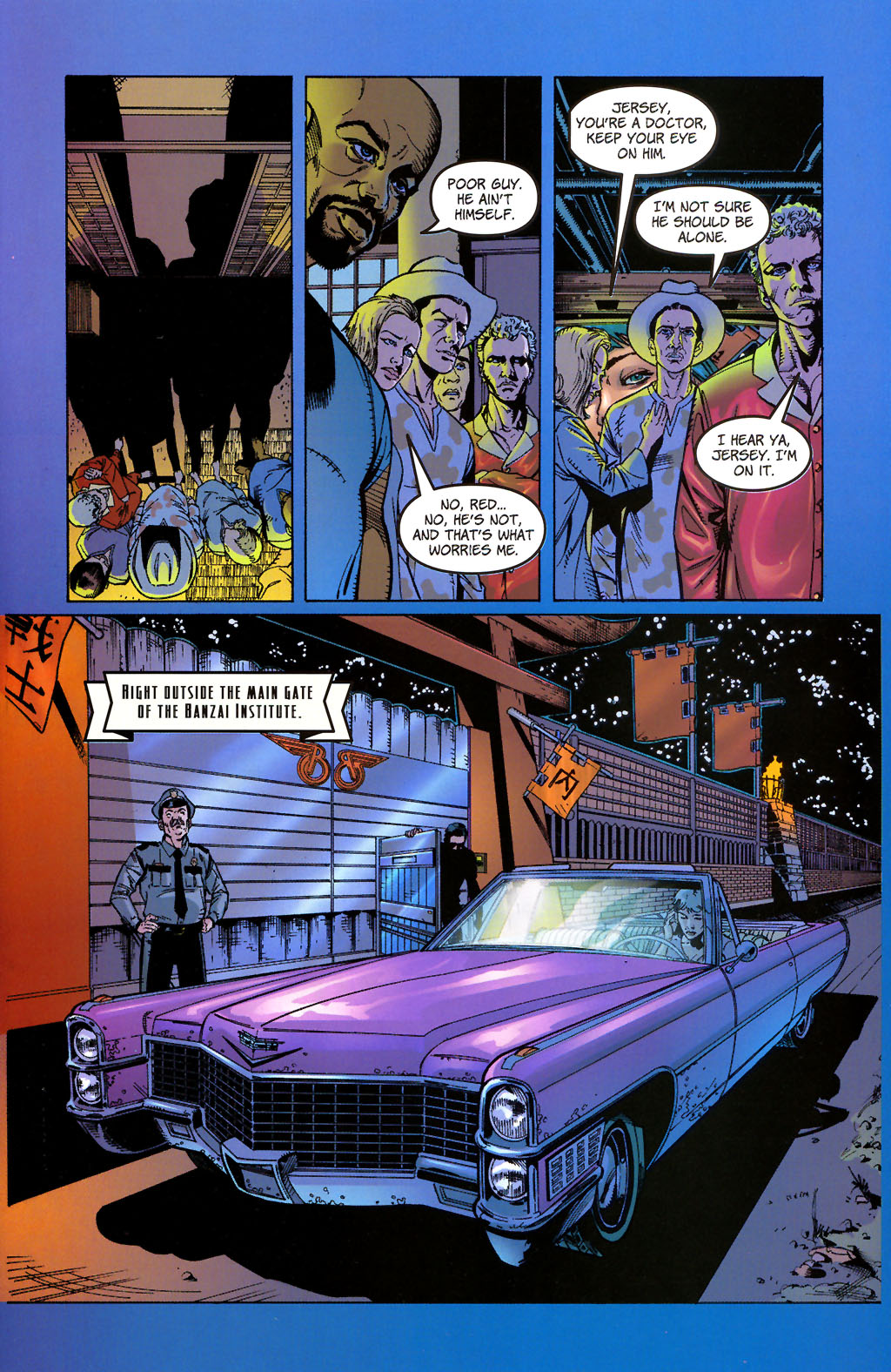 Read online Buckaroo Banzai: Return of the Screw (2006) comic -  Issue #1 - 11