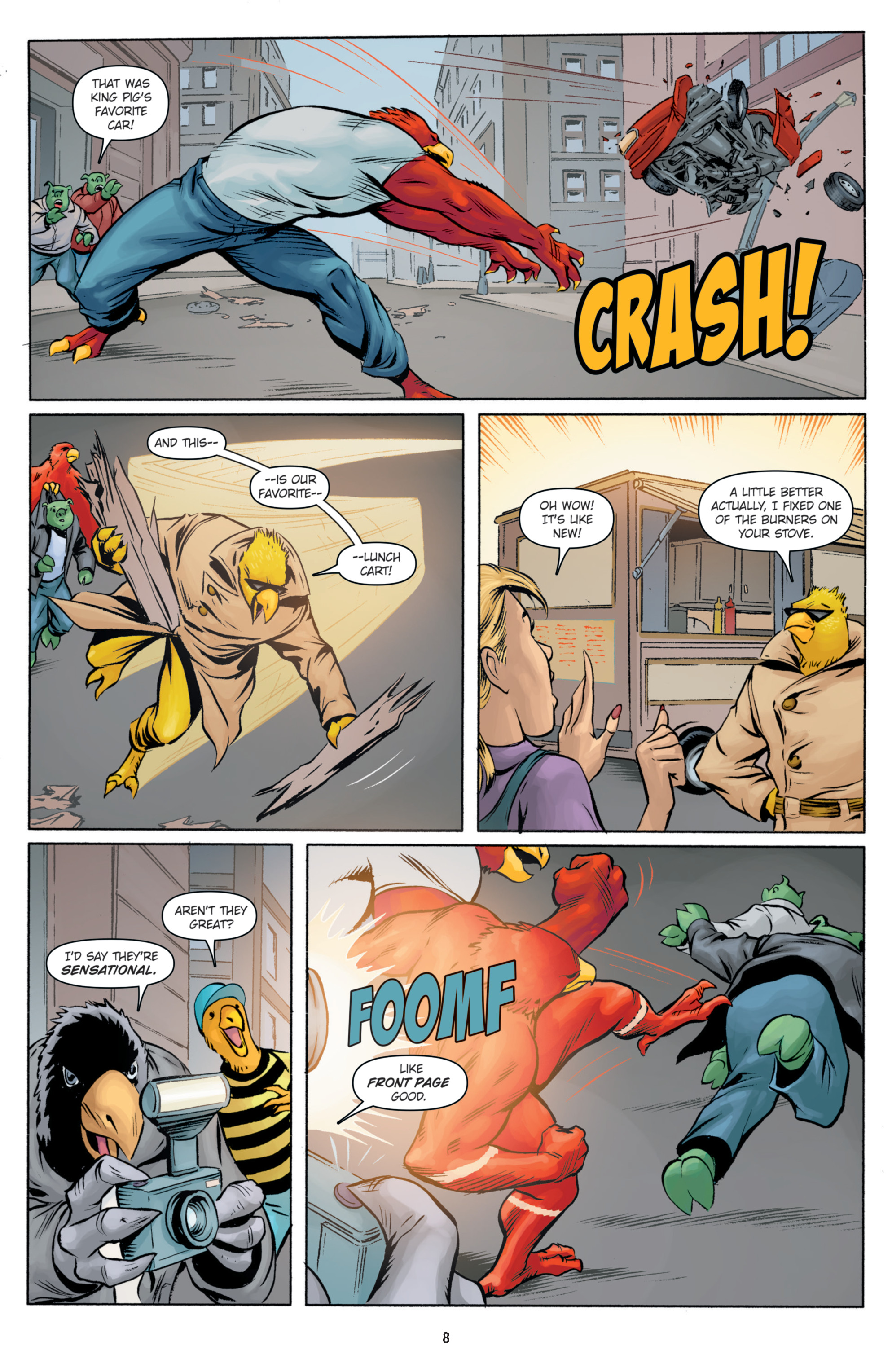 Read online Super Angry Birds comic -  Issue # TPB - 8