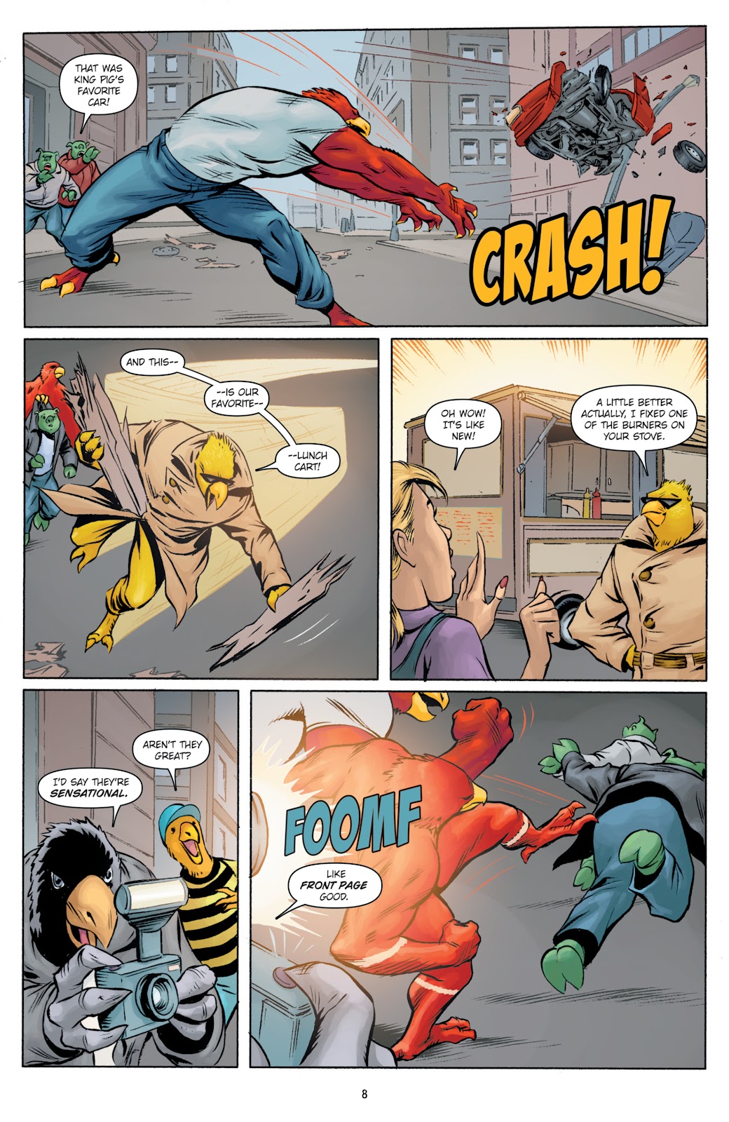 Super Angry Birds issue TPB - Page 8