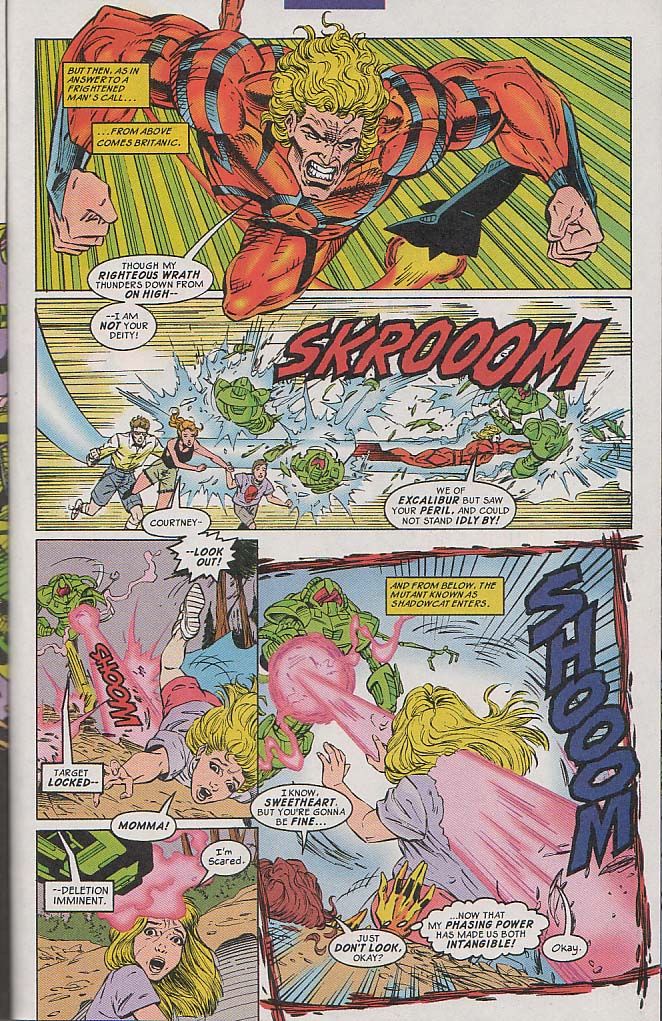 Read online Excalibur (1988) comic -  Issue #78 - 18