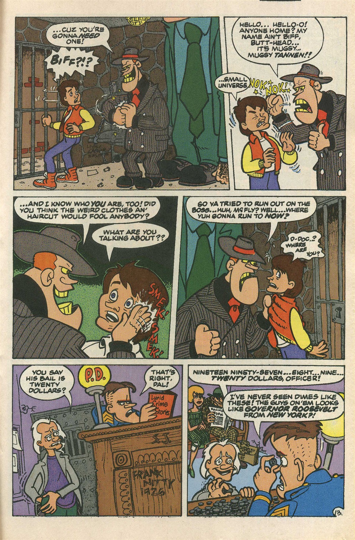 Read online Back to the Future (1991) comic -  Issue #1 - 21
