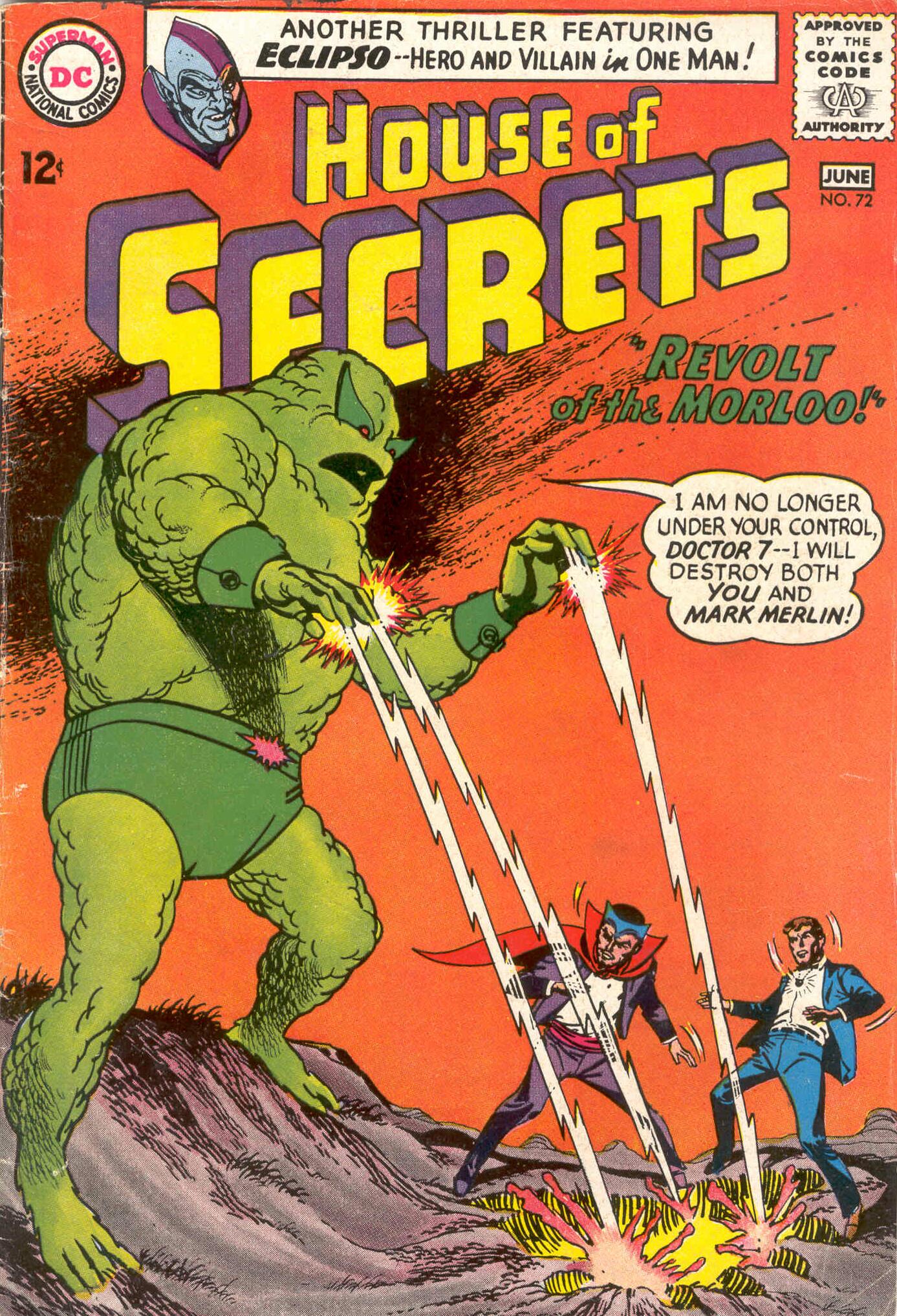 Read online House of Secrets (1956) comic -  Issue #72 - 1